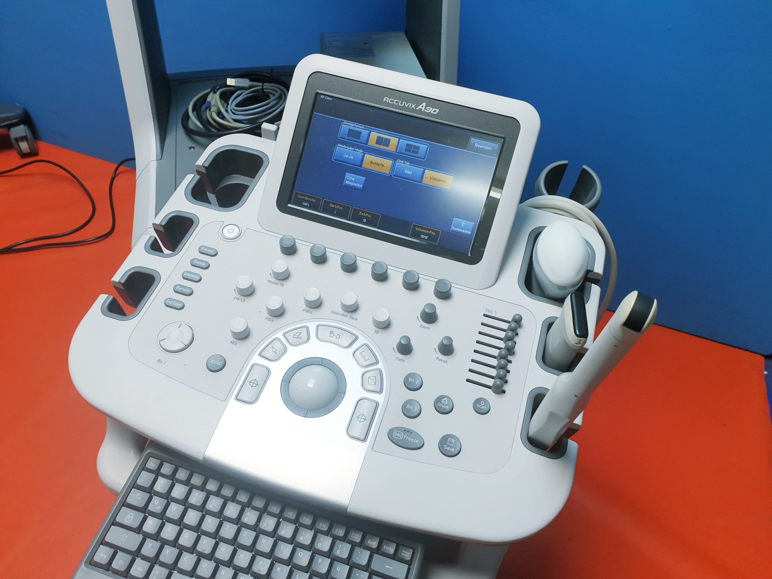 Samsung Sonoace ACCUVIX A30 // A 30 3D/4D V4-8 3D Sonde L7-16IS UND ES4-9IS DOM 2013 thumbnail 5