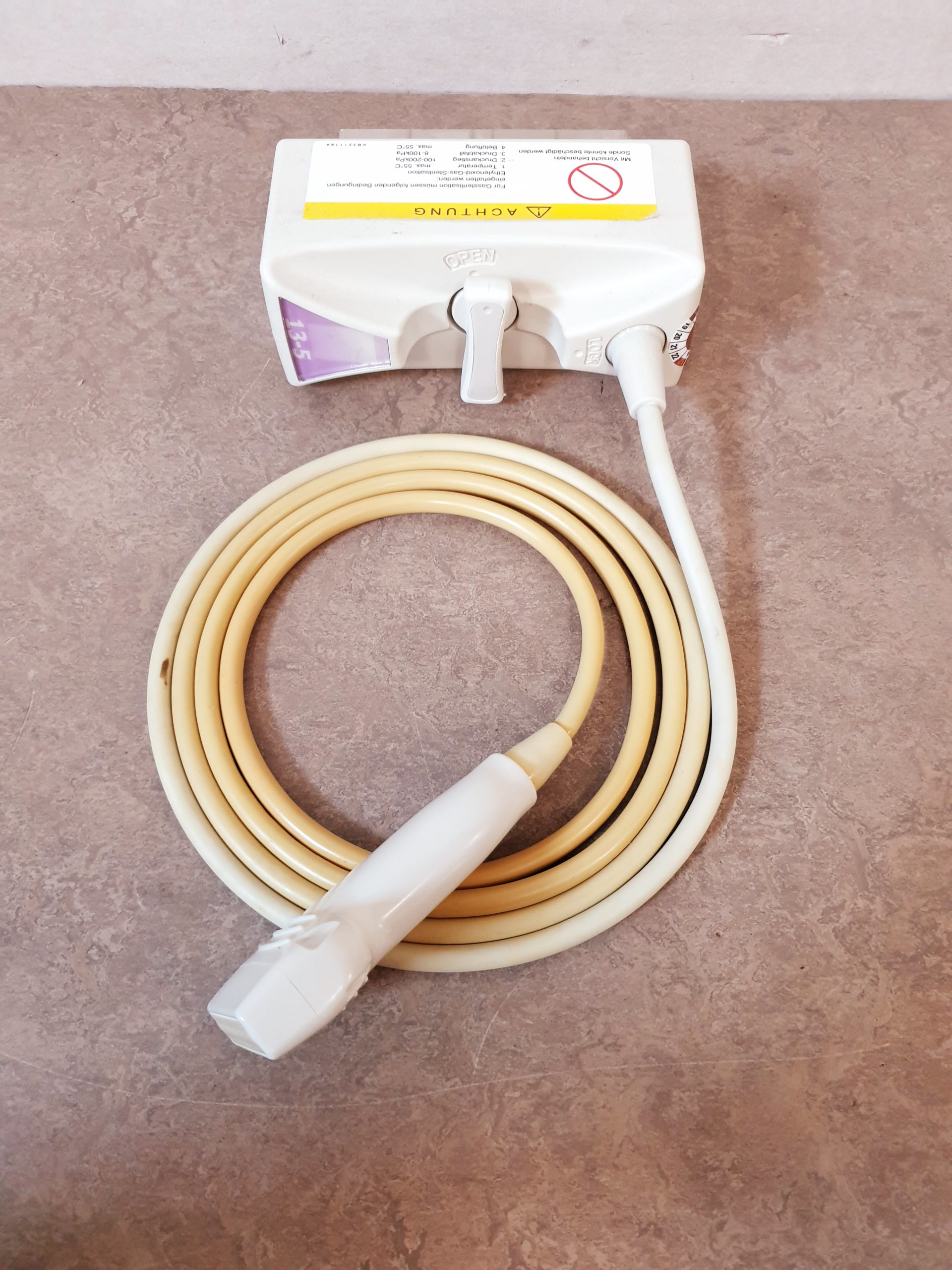 Hitachi EUP-L74M 50mm Linear Vascular Ultrasound Probe — image 1 of 7