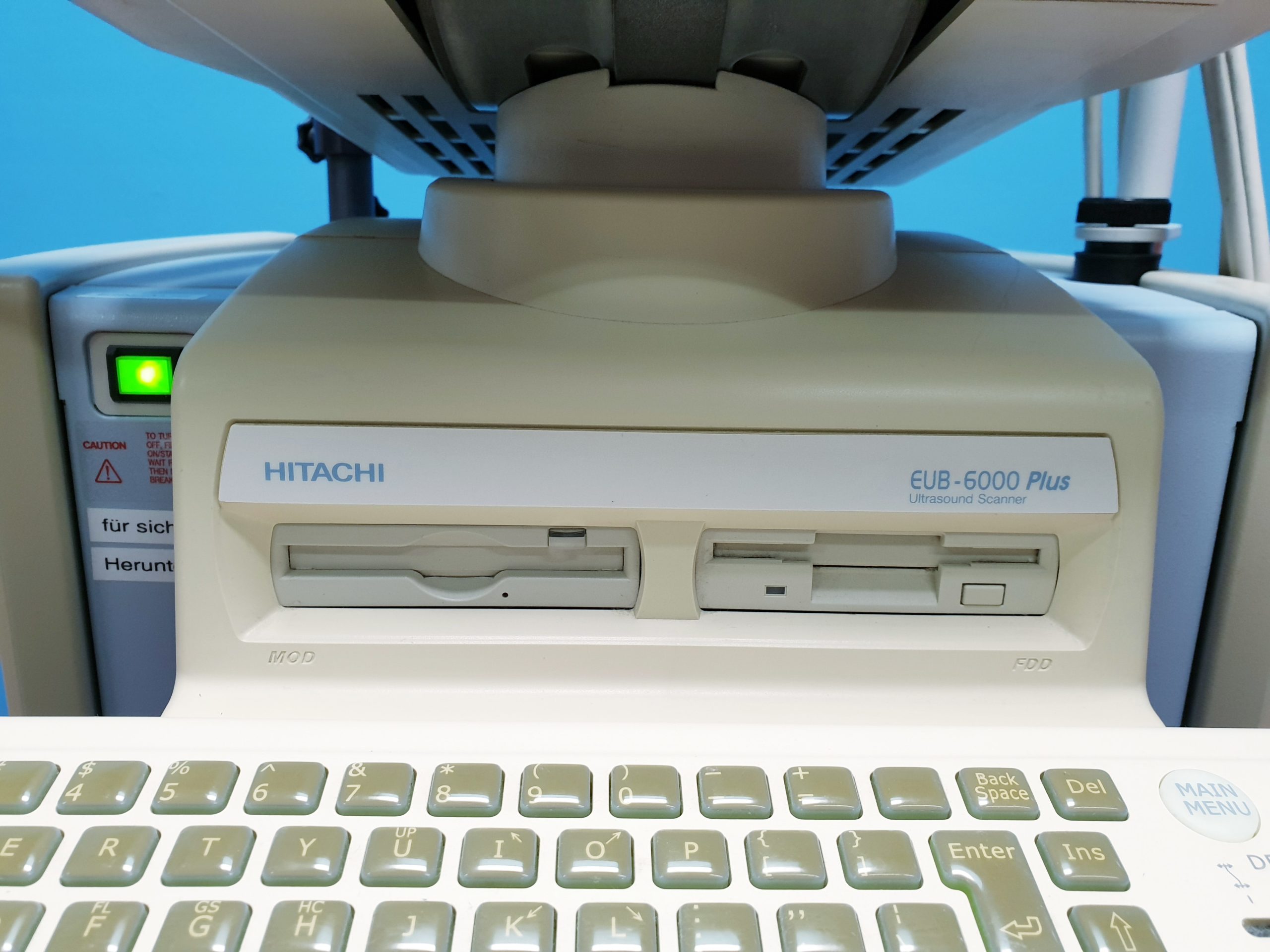 Hitachi Ultraschallgerät EUB-6000 Plus Farbdoppler mit 3 Sonden + FUJINON SP-711 m FUJINON TL-1A thumbnail 6