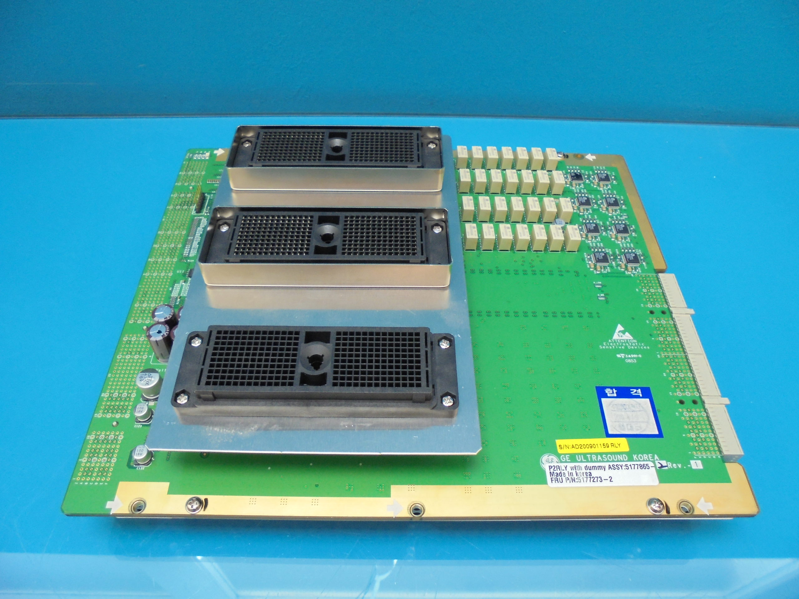 GE Logiq A5/P5 P2LY with Dummy ASSY:5177865-2 Board PCB Part P/N 5177273-2 — image 1 of 2