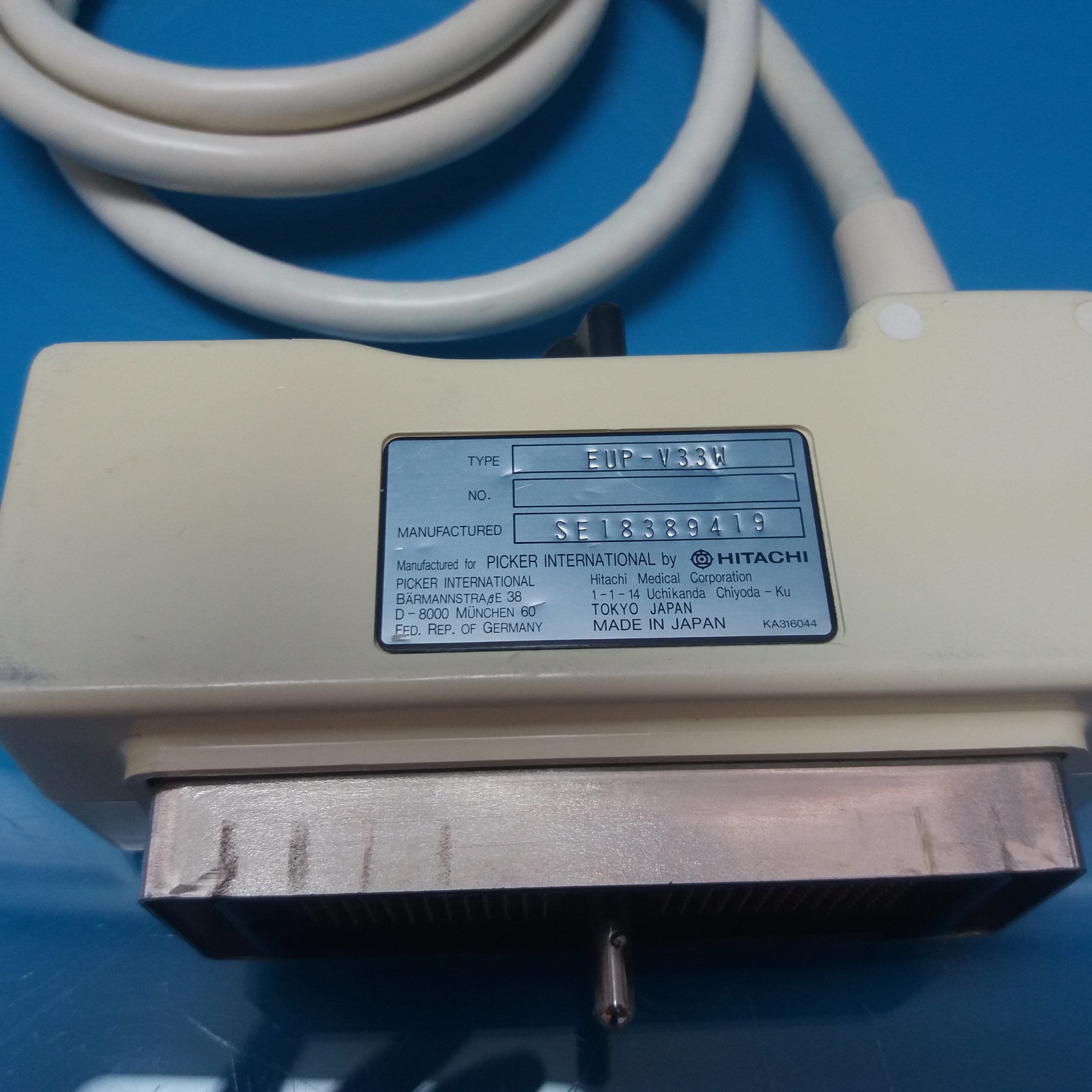 Hitachi EUP-V33W Ultraschallsonde Transducer — image 1 of 4