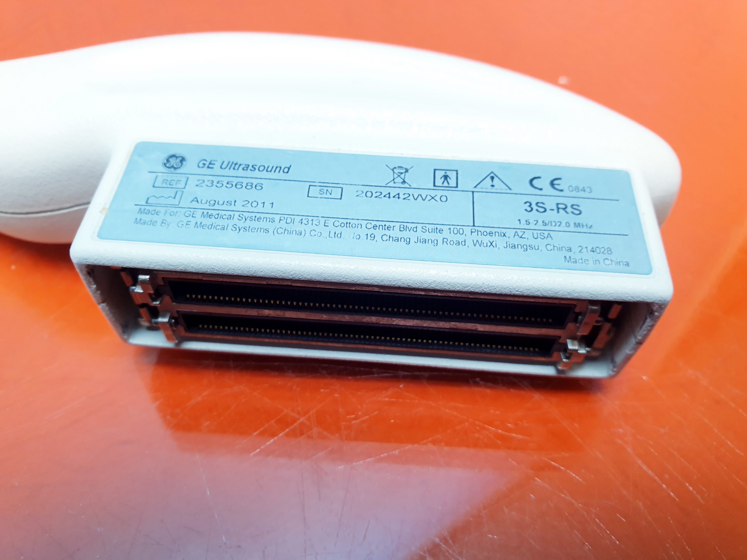 Ge 3S-RS Ultraschall Sonde / Wandler thumbnail 2