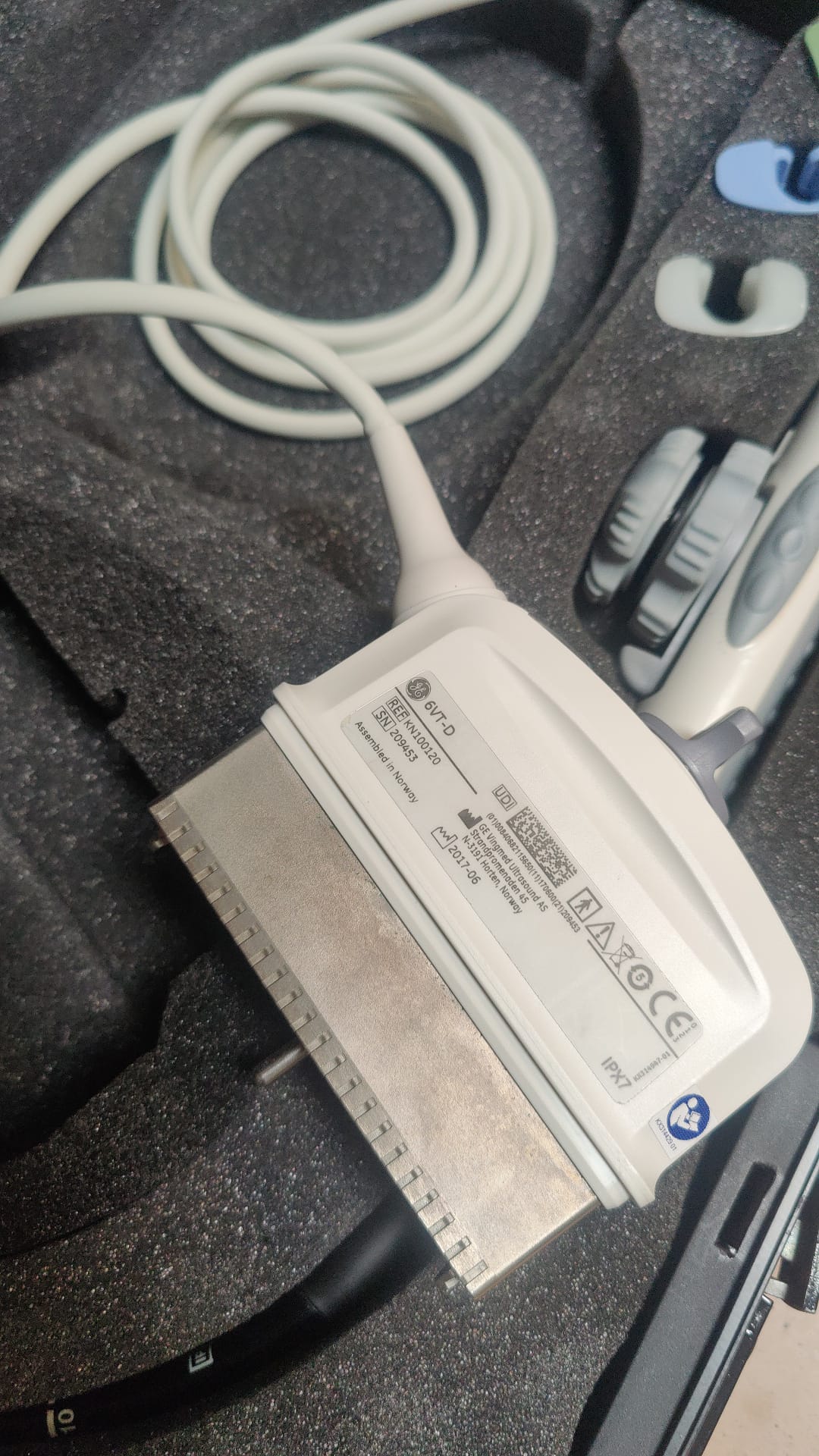 GE 6VT-D Probe Sonde, Ultraschall-, TEE-Sonde DOM 2017 thumbnail 4