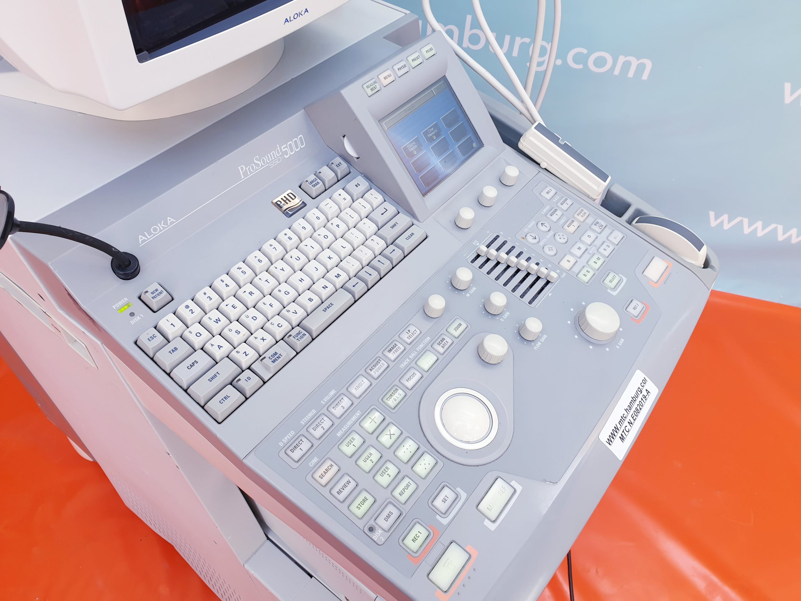 Aloka ProSound SSD-5000 // SSD 5000 Ultraschallgerät mit Konvex und Linear thumbnail 6