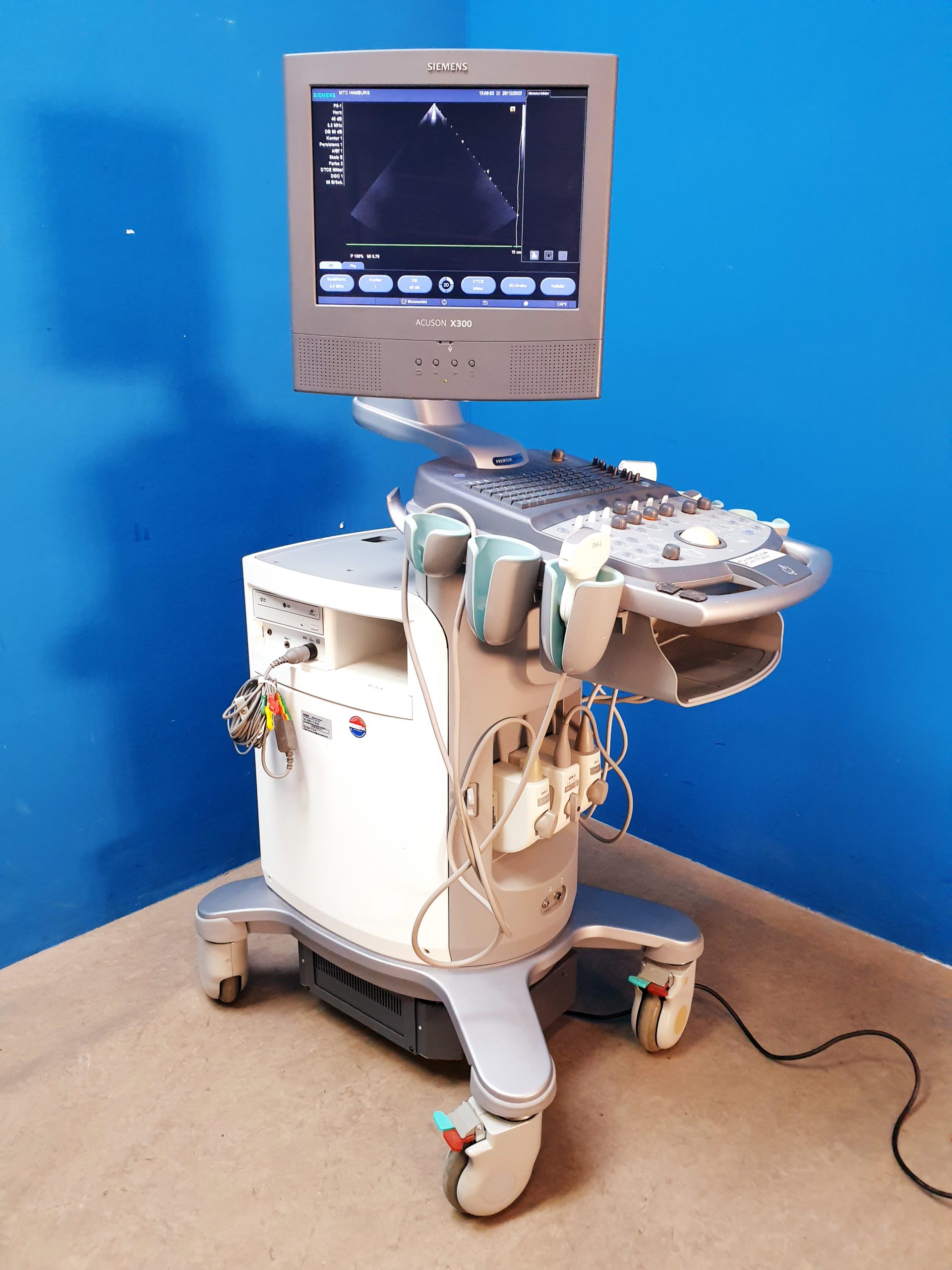 Siemens Acuson X300 // X 300 Premium Edition – Kardiomaschine thumbnail 10