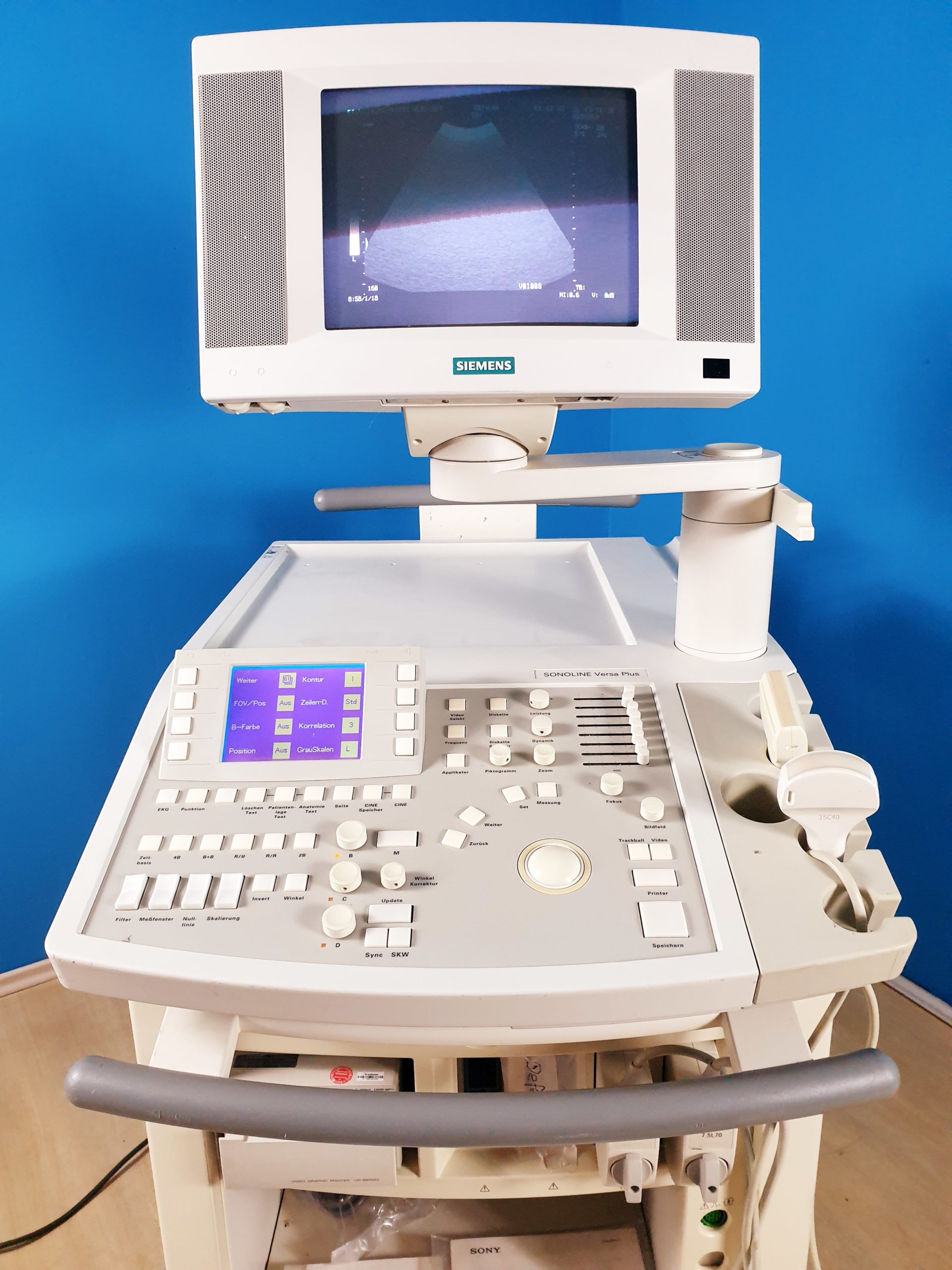 Siemens Versa Plus mit 02 Sonden – Doppler thumbnail 2