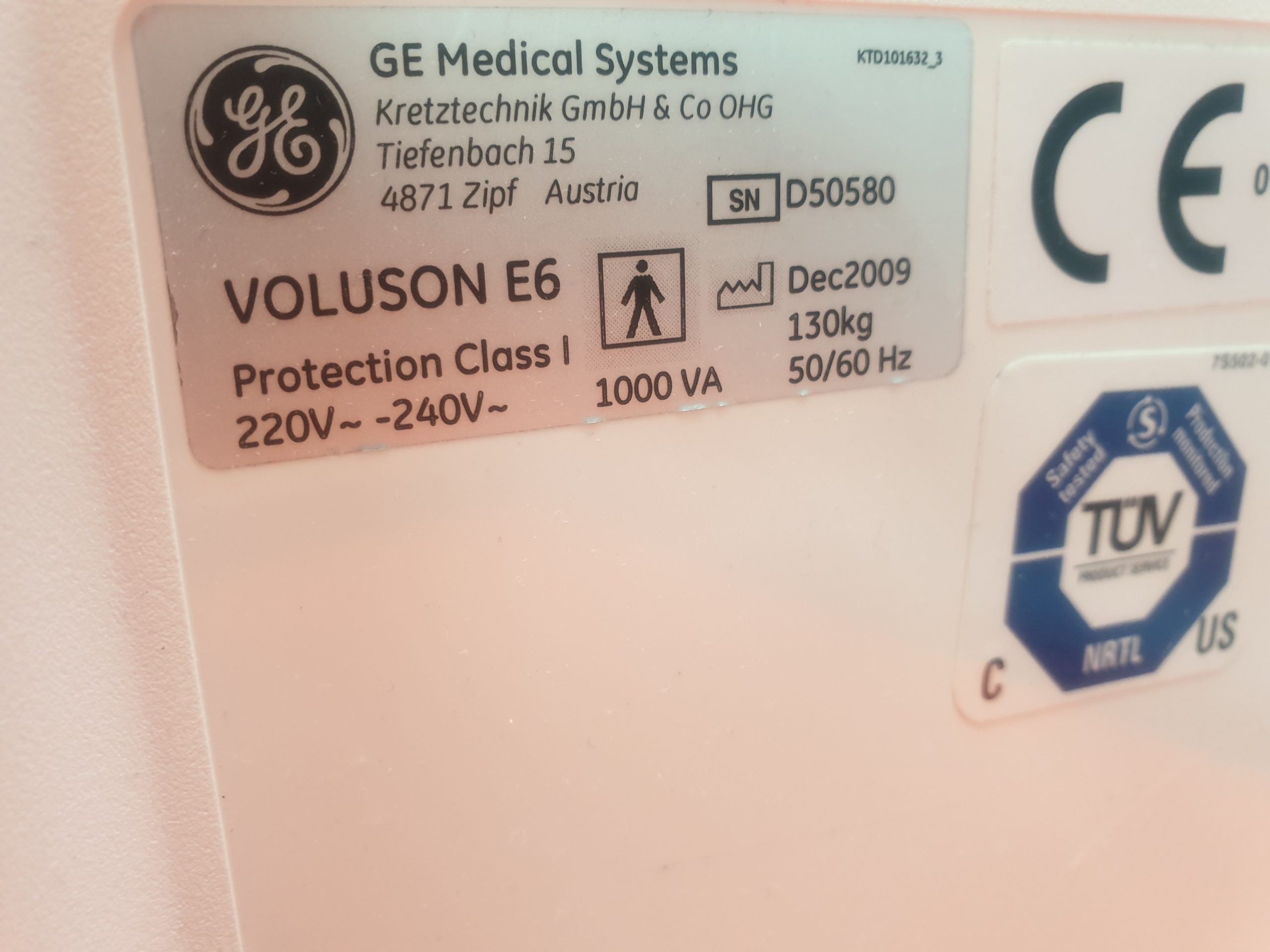 GE Voluson E6 3D/4D Linear Vaginal Sonden sind dabei thumbnail 6