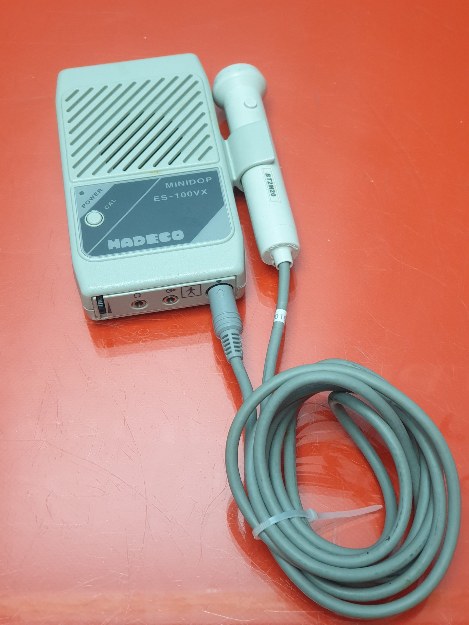 HADECO Minidop ES-100VX Taschendoppler mit BT2M20 Sonde — image 1 of 3