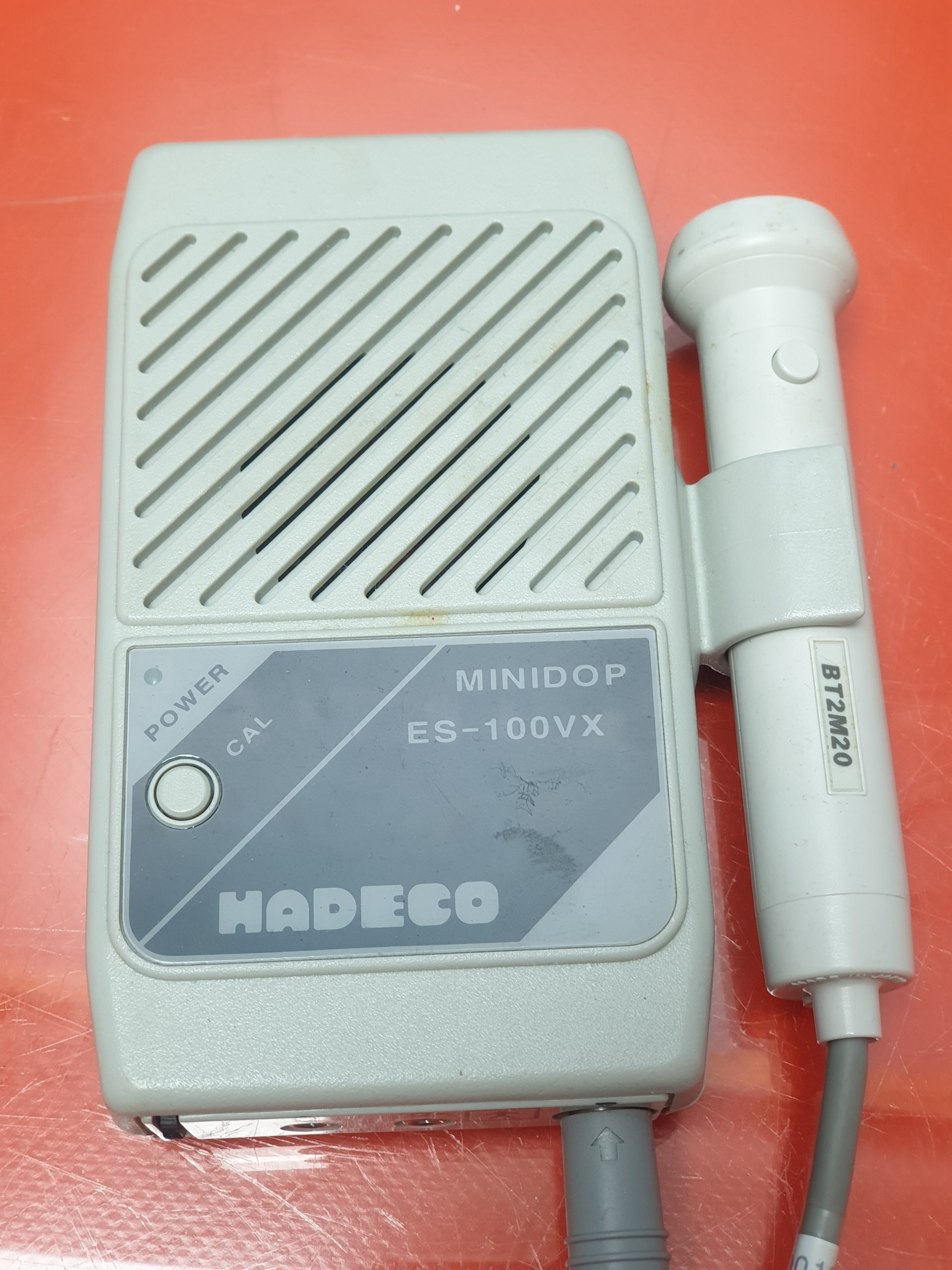 HADECO Minidop ES-100VX Taschendoppler mit BT2M20 Sonde thumbnail 2