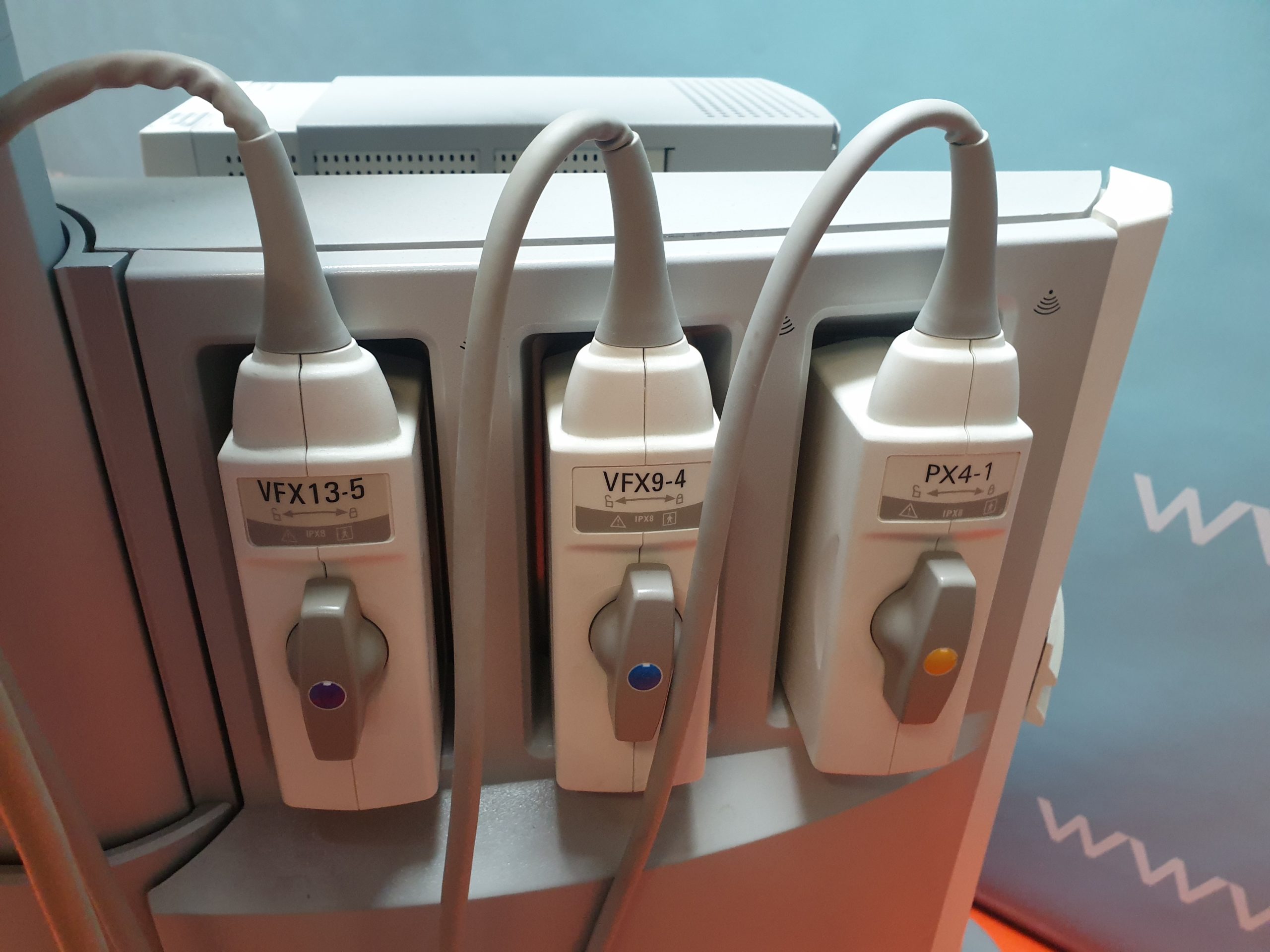 Siemens ACUSON Antares Ultraschallgerät // Kardio // Kardiomaschine mit 3 Sonden und Printer thumbnail 3