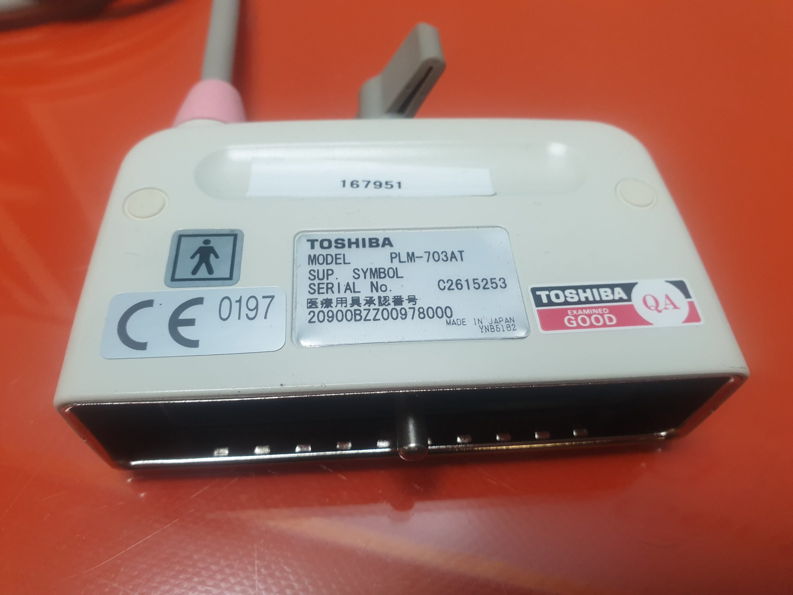 Toshiba PLM-703AT Probe, Sonde Linear — image 1 of 3