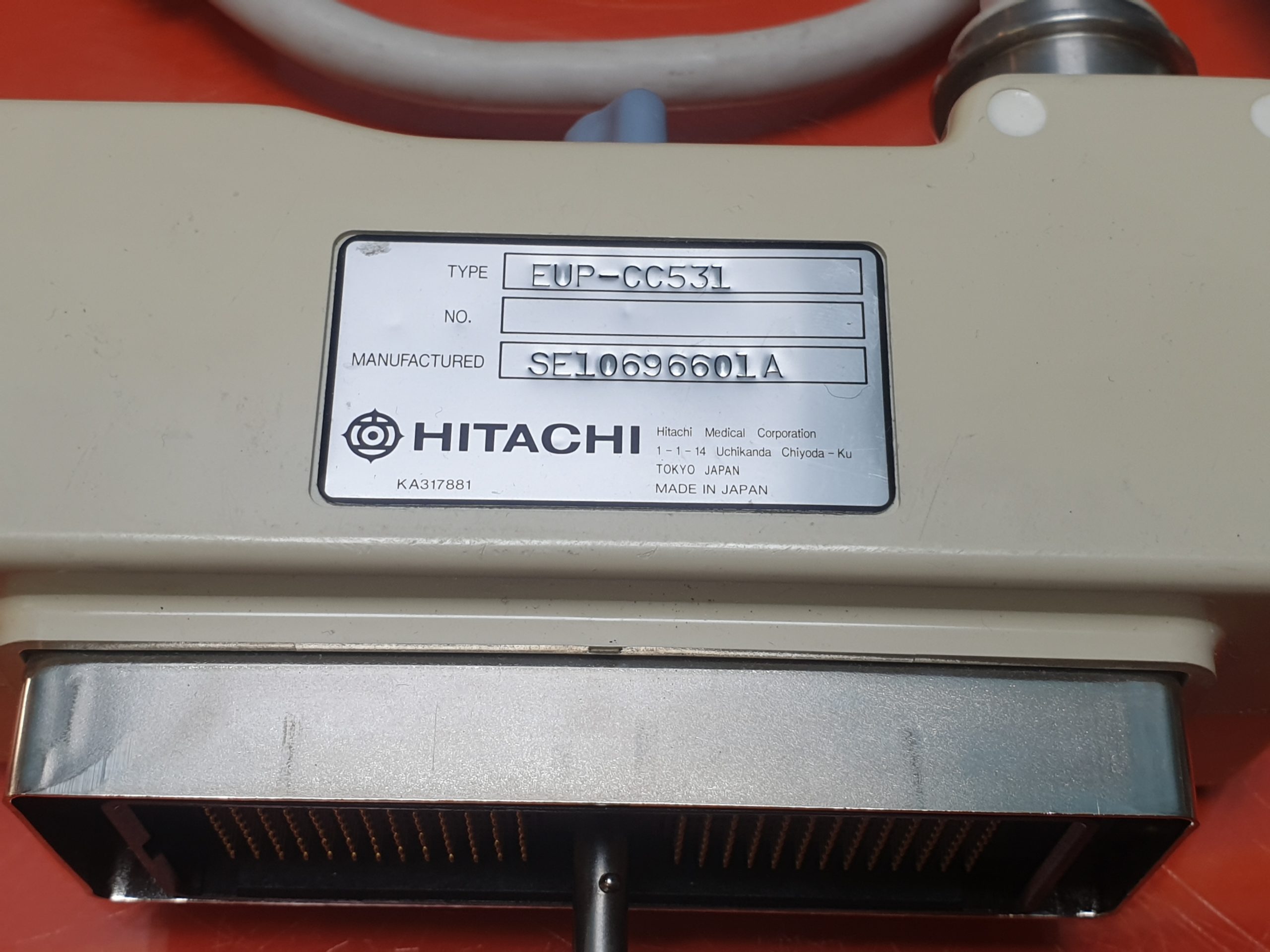 Hitachi EUP-CC531 Ultrasound Transducer thumbnail 7