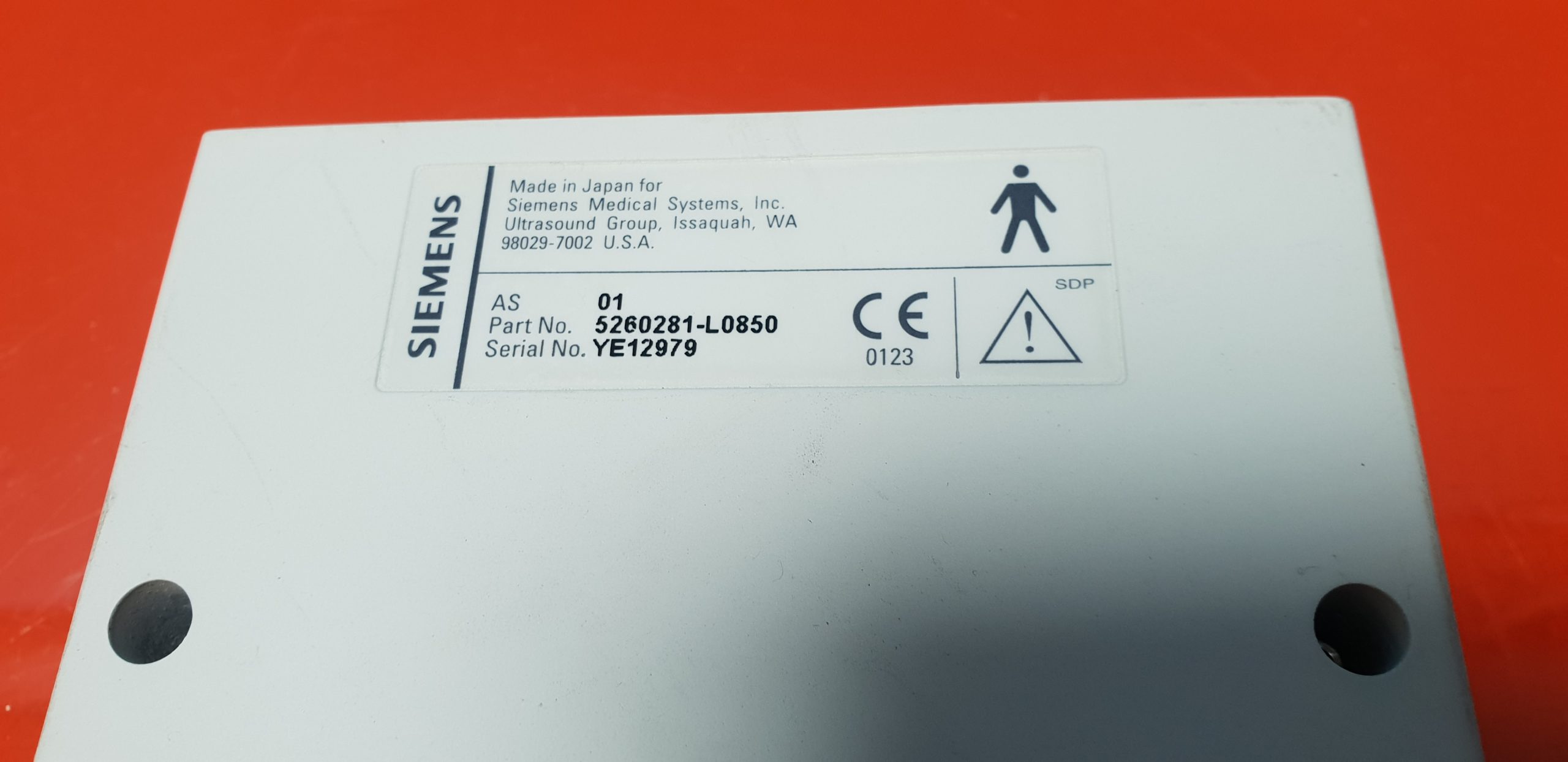 Siemens 7.5L40 5260281 Probe Linear Ultrasound Probe Sonde ELEGRA thumbnail 4