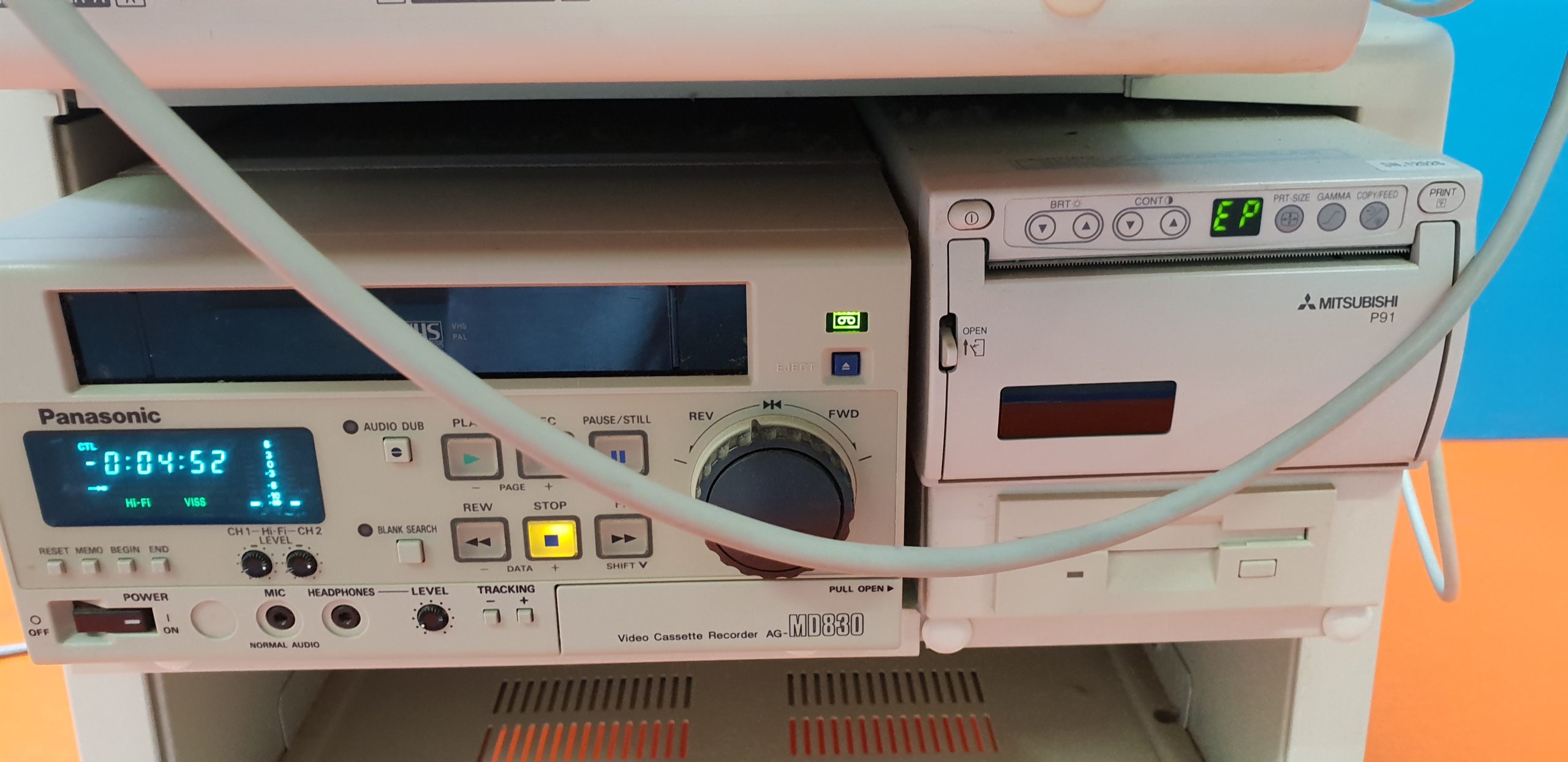 Toshiba SSA-370A Powervision 6000, Ultraschallgerät Farbdoppler + Kardiosonde thumbnail 3