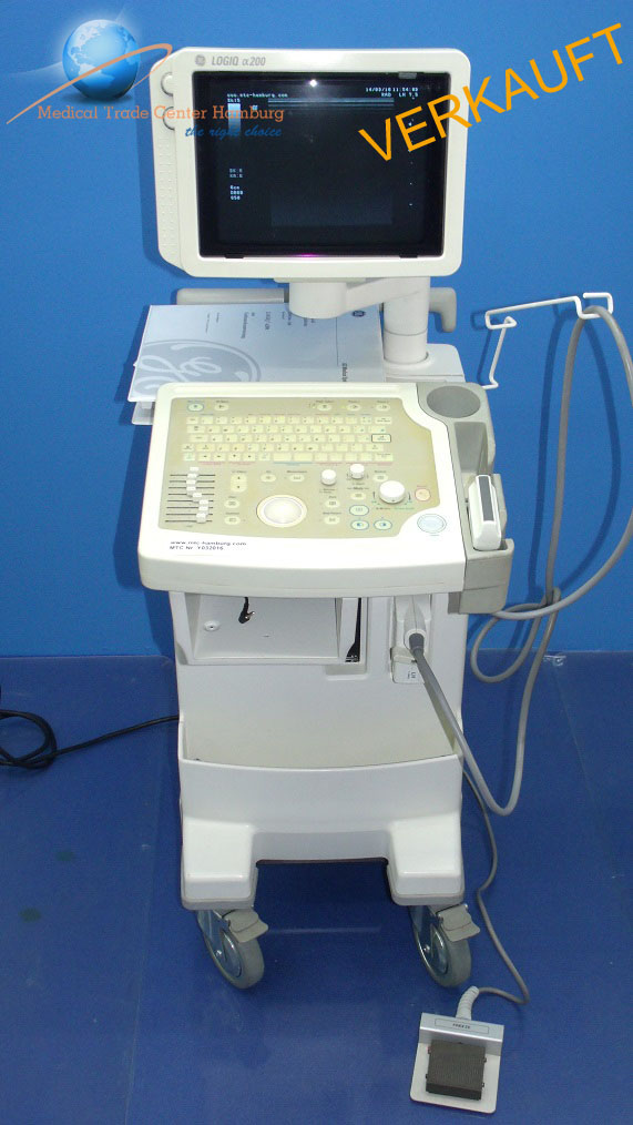 GE Logiq 200 Alpha mit 7.5 MHz Linear — image 1 of 1