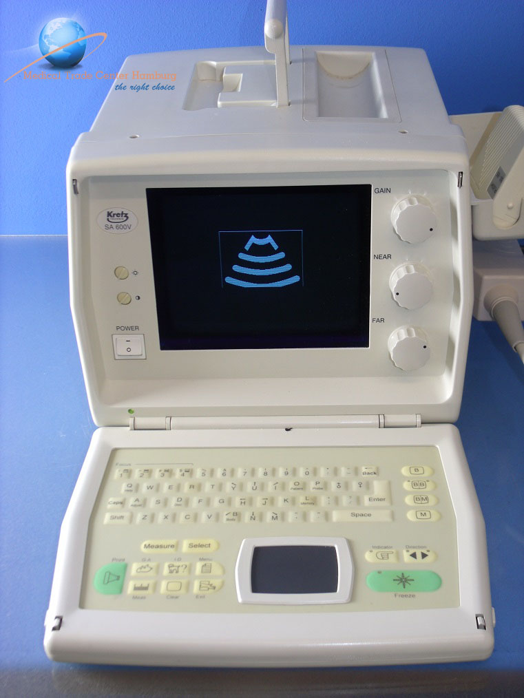 Kretz SA-600V Ulraschallgerät mit 5MHz Linear Sonde — image 1 of 3