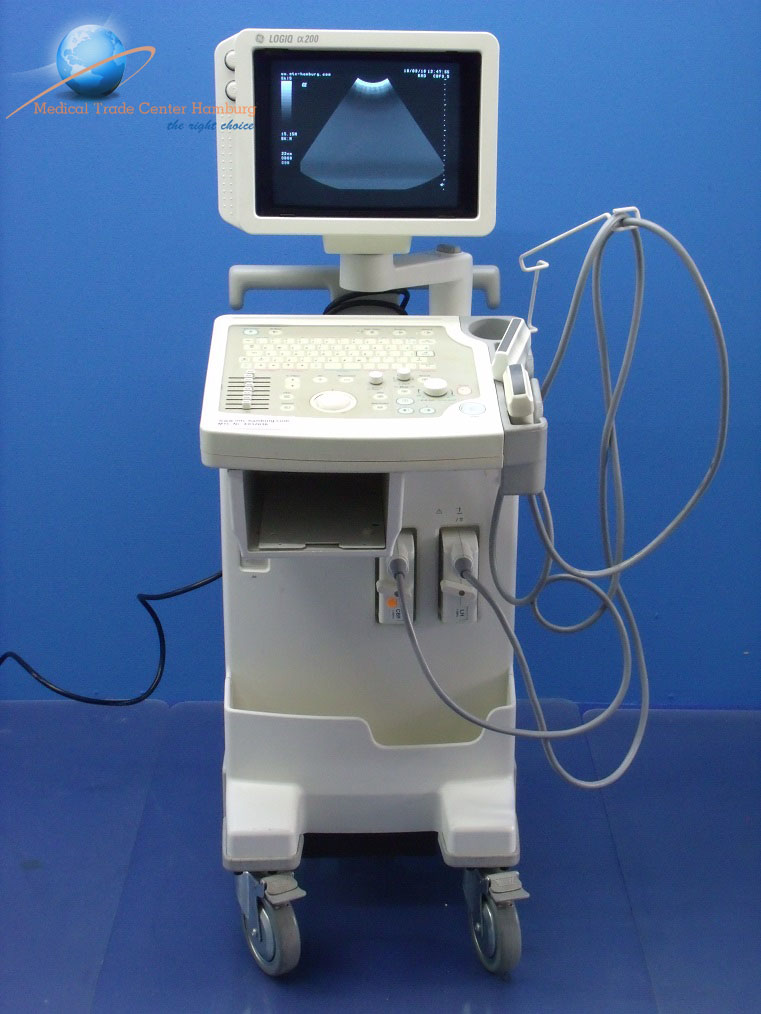 GE Logiq 200 Alpha mit Konvex und Linear — image 1 of 2