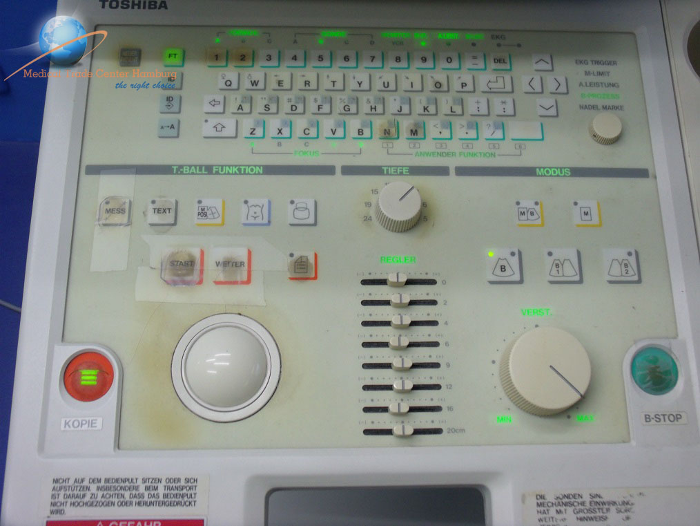 Toshiba Tosbee SSA-240 mit Konvex und Linearsonde thumbnail 2