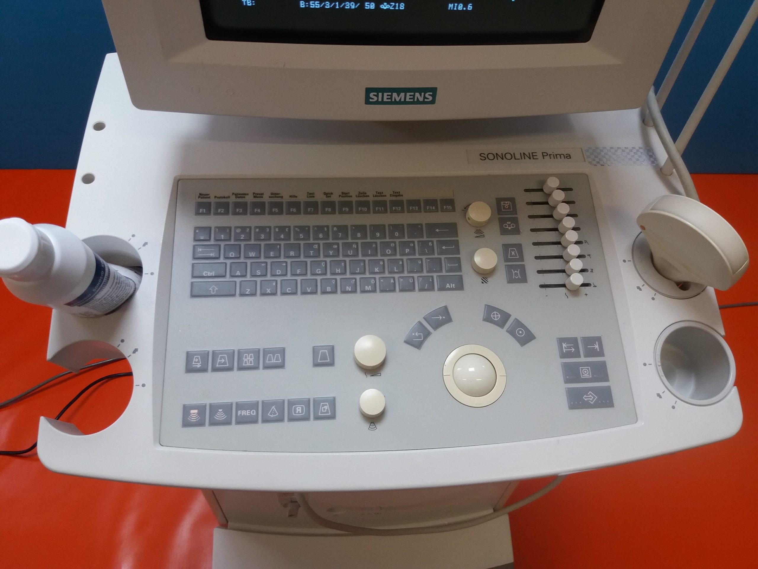 Siemens Prima mit Konvex Sonde und Printer — image 1 of 3