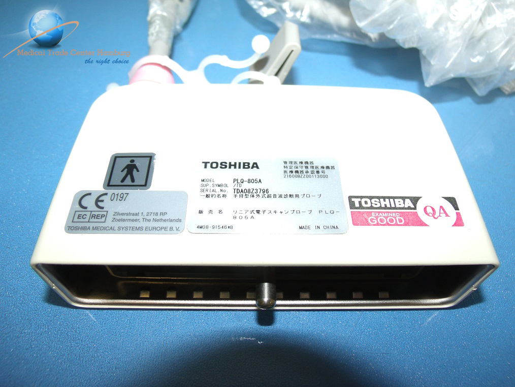 TOSHIBA PLQ-805A Ultrasound Transducer thumbnail 2