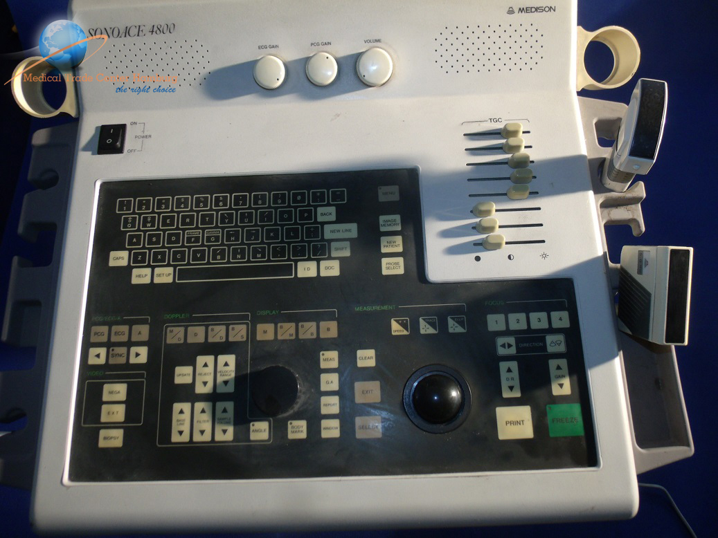 Sonoace 4800 Ultraschallgerät mit 02 Sonden — image 1 of 2