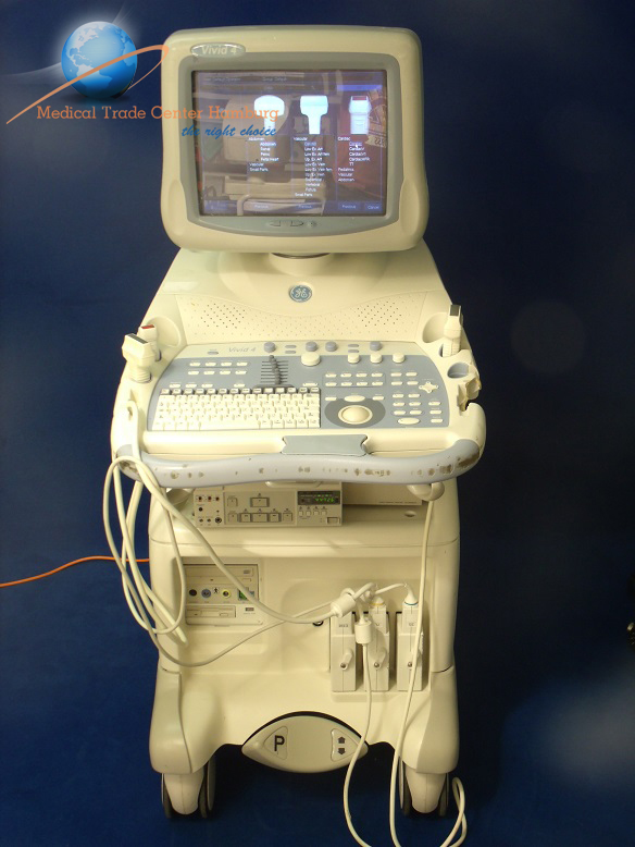 GE VIVID 4 Inkl 03 Probe, Printer & Videorekorder — image 1 of 2