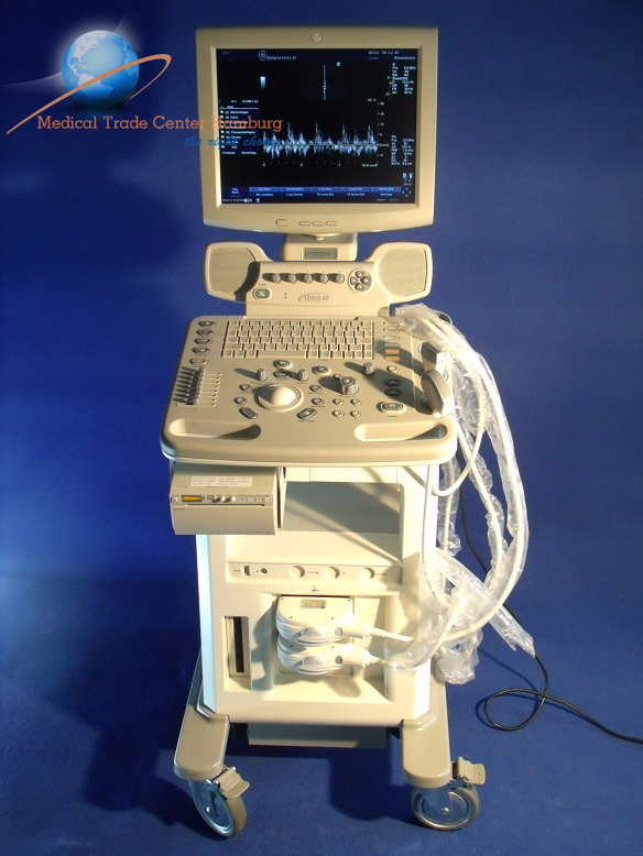 GE LOGIQ A5 Ultraschallgerät PW-Doppler Inkl. 02 Sonden — image 1 of 2