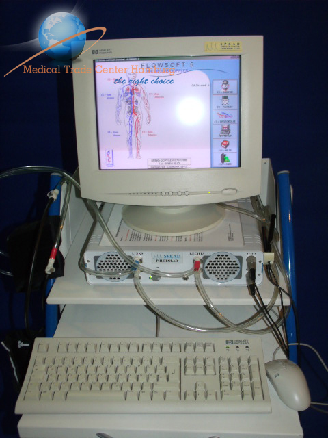 SPEAD Angiolab Doppler System ; 4MHz und 8MHz Stifsonden ; flowsoft 5 — image 1 of 3