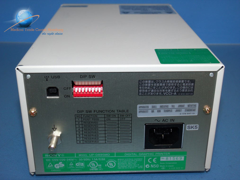 SONY UP-D895MD DIGITAL USB MEDICAL ULTRASOUND PRINTER — image 1 of 1