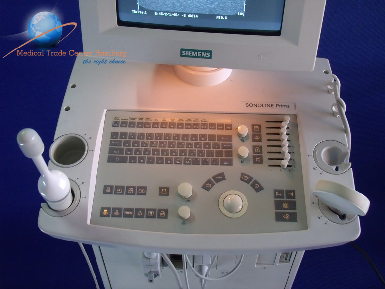 SIEMENS SONOLINE Prima SLC Inkl Vaginal & kONVEX Sonde — image 1 of 2