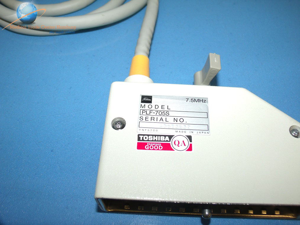 Toshiba PLF-705S LINEAR Ultrasound Probe/Transducer — image 1 of 1