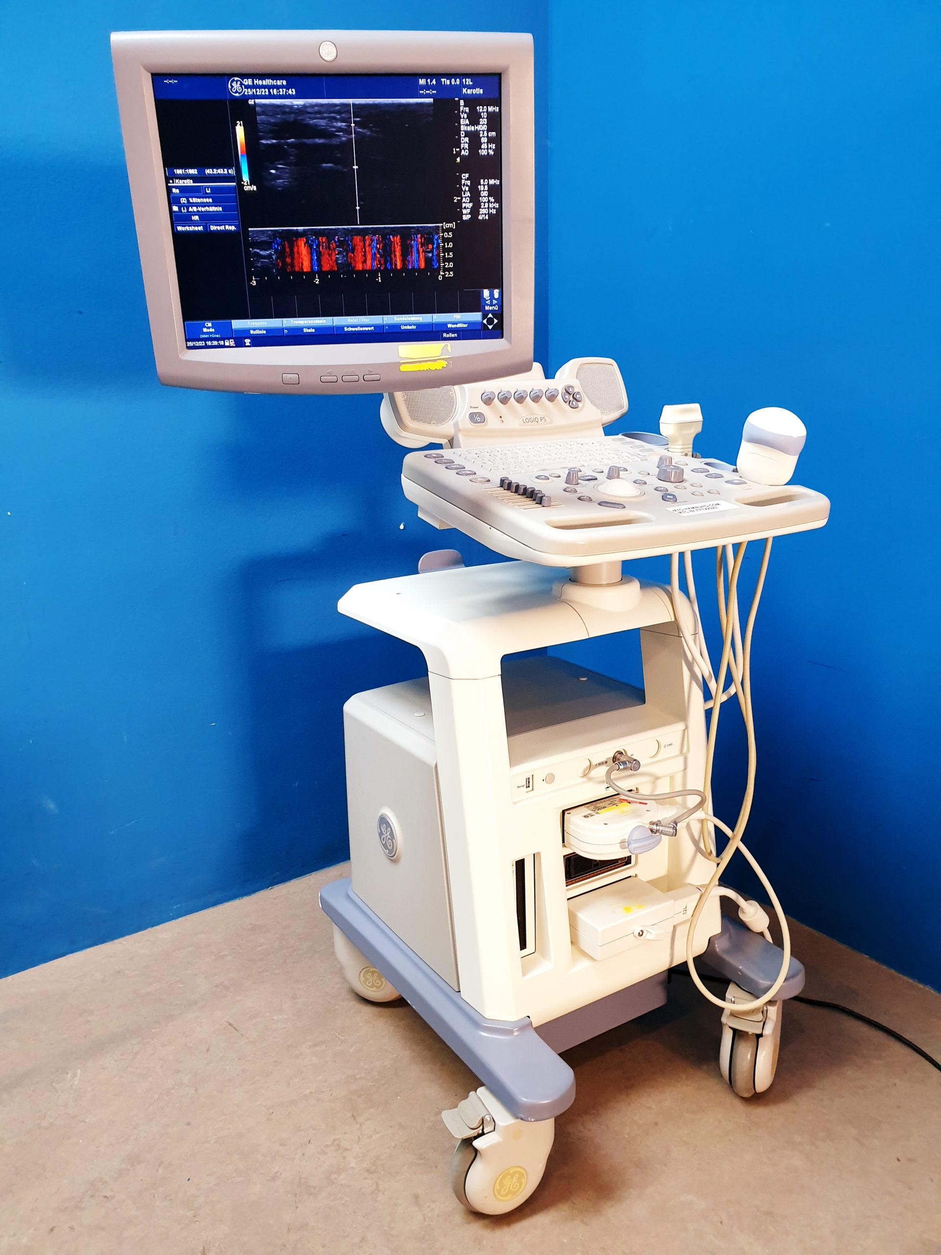 GE Logiq P5 – 4D3C-L + 12L 3D / 4D Ultraschallgerät thumbnail 9
