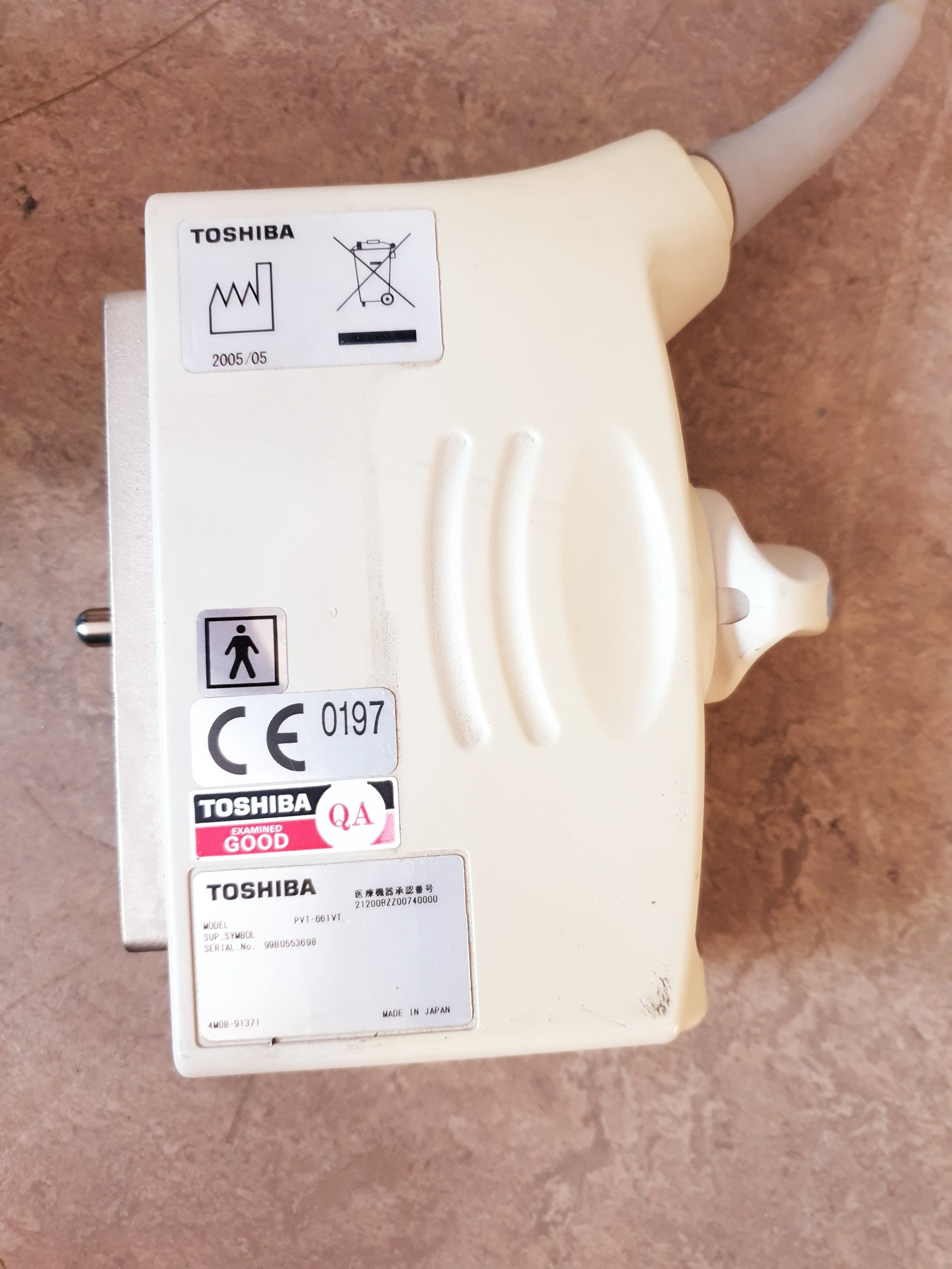 Toshiba PVT-661VT Transducer Ultrasound Probe thumbnail 9