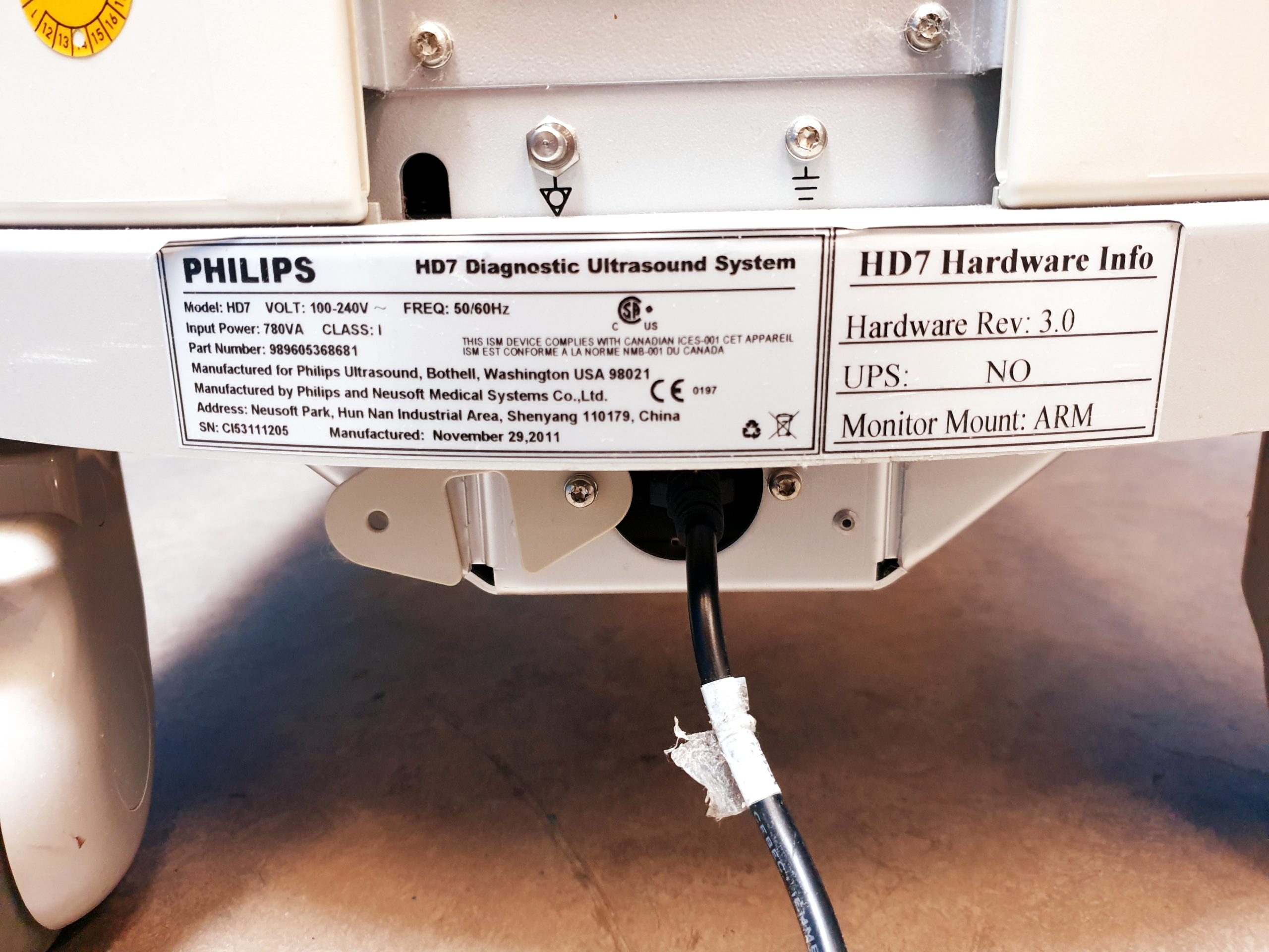Philips HD 7 XE // HD7 XE + C5-2 Konvex + L12-3 Linear Software Version 3.1 thumbnail 4