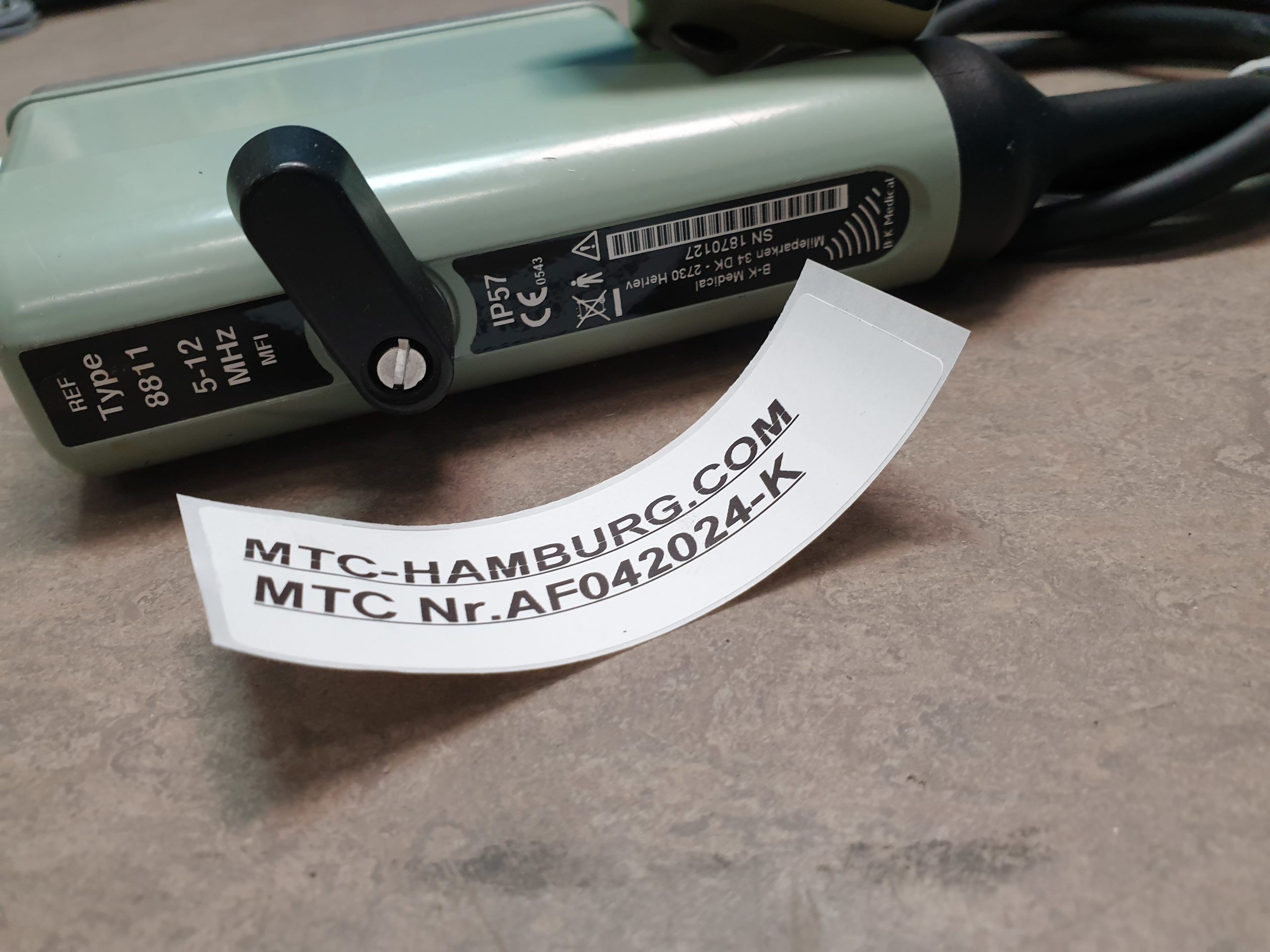 B&K BK 8811 Ultrasound Transducer thumbnail 5