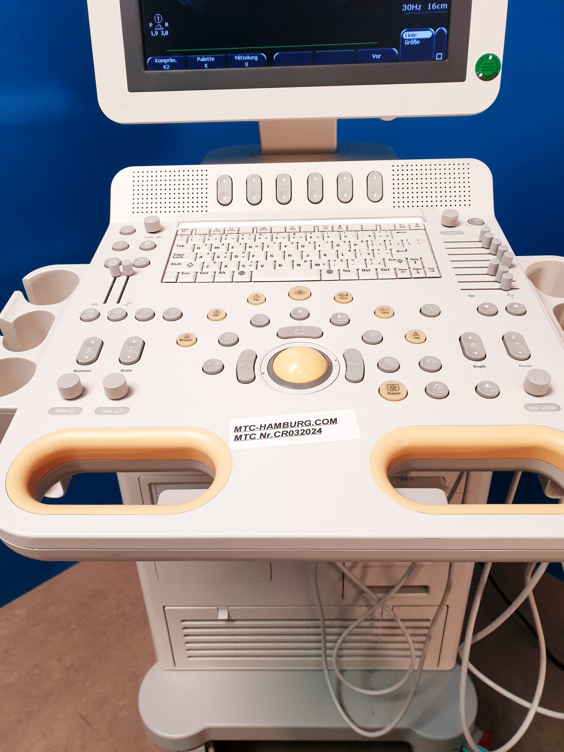 Philips HD7 Ultraschallgerät + S4-2 + L12-3 – Kardiomaschine thumbnail 2
