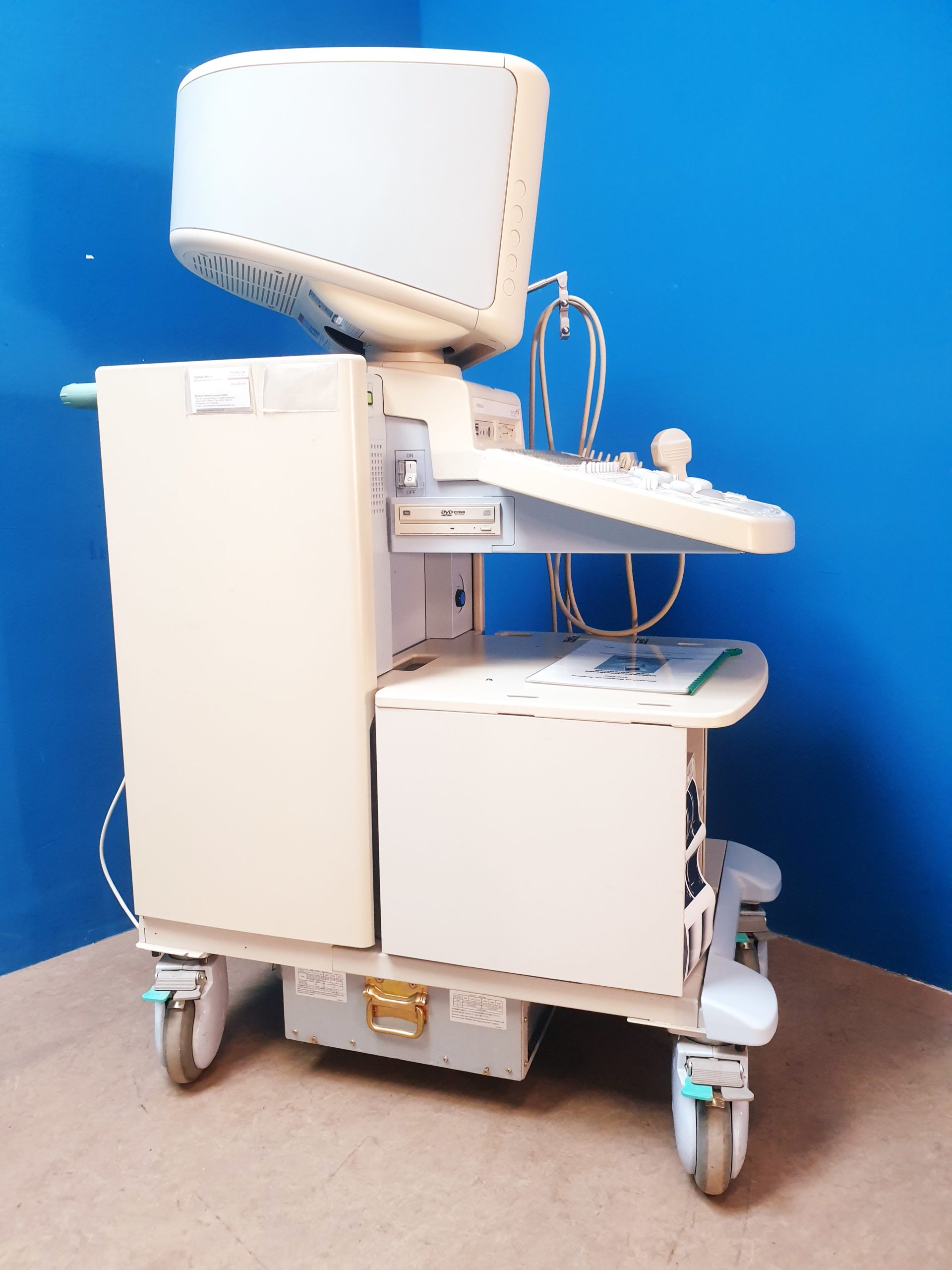 Hitachi EUB-8500 HV Ultraschallgerät Doppler + Konvex und Linear thumbnail 9