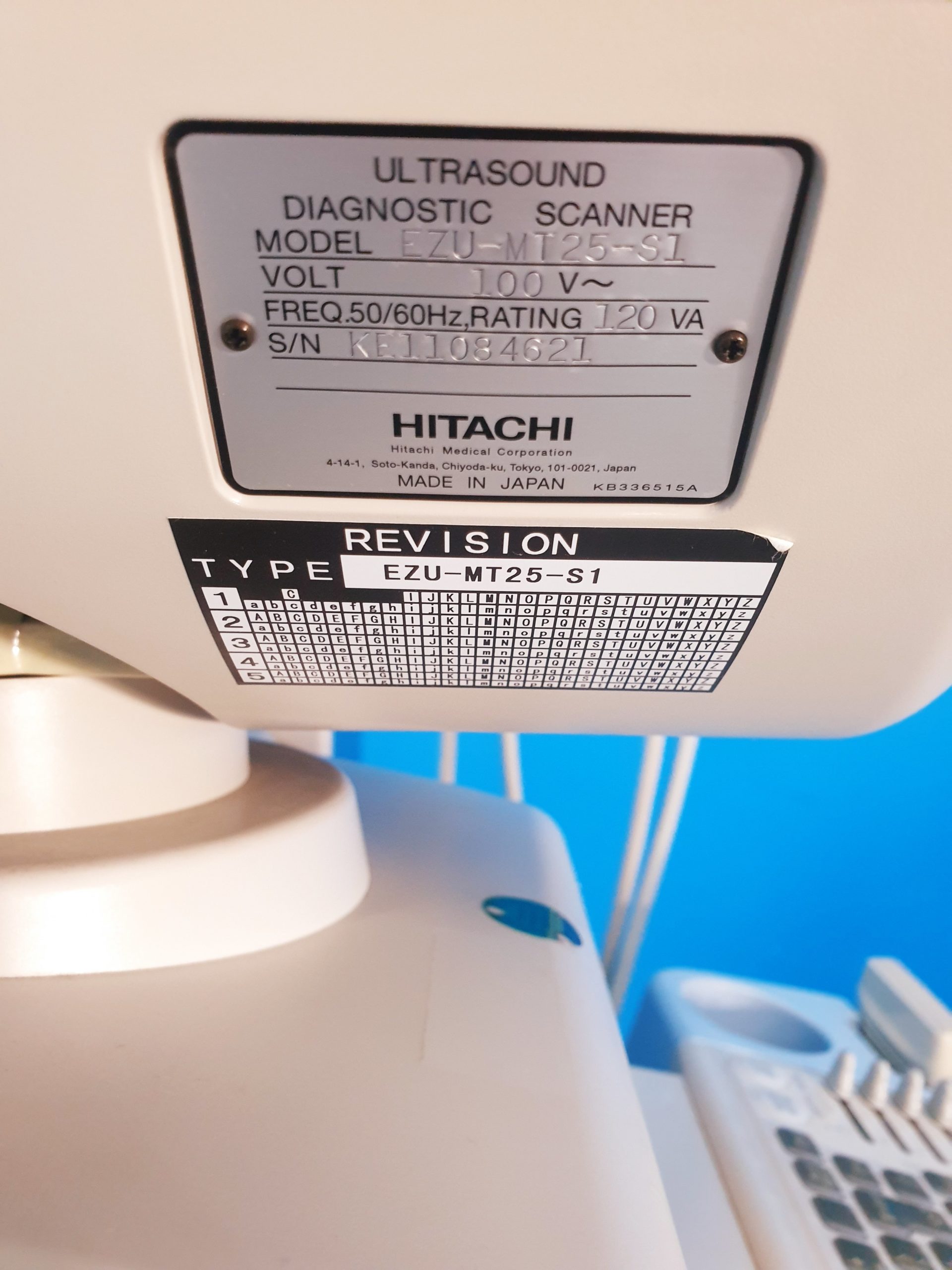 Hitachi EUB-8500 HV Ultraschallgerät Doppler + Konvex und Linear thumbnail 10