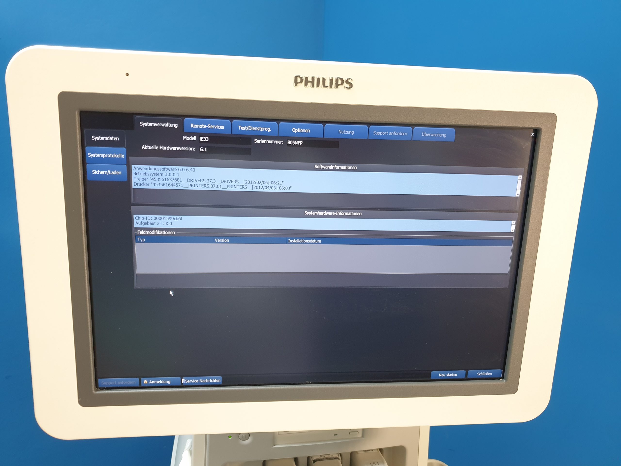PHILIPS IE33 + S5-1 + X7-2t + L11-3 + C5-1 + DOM 2011 Vollausgestattet with Report S.W: 6.0.6.40 Kardiomaschine thumbnail 7
