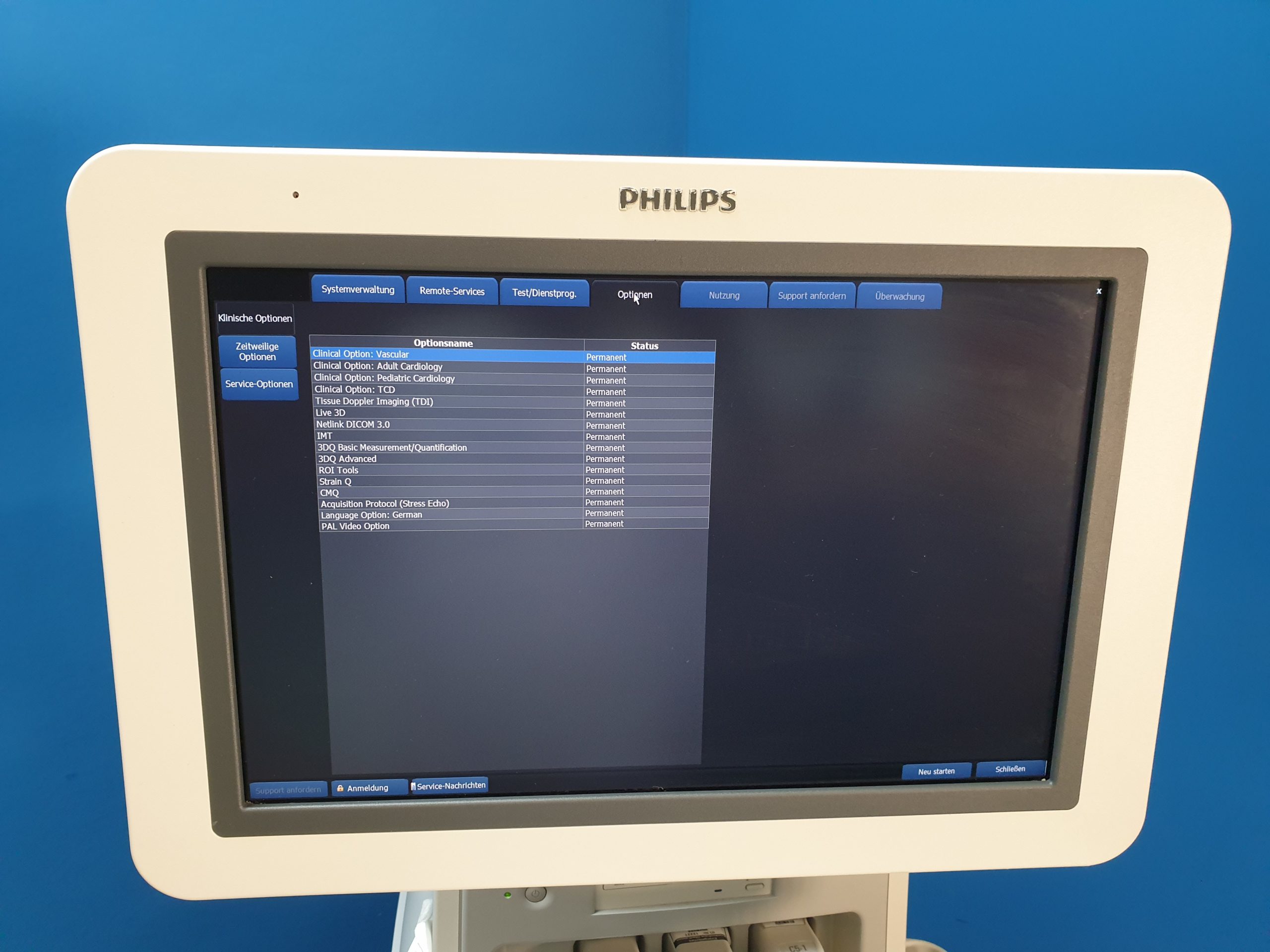 PHILIPS IE33 + S5-1 + X7-2t + L11-3 + C5-1 + DOM 2011 Vollausgestattet with Report S.W: 6.0.6.40 Kardiomaschine thumbnail 8