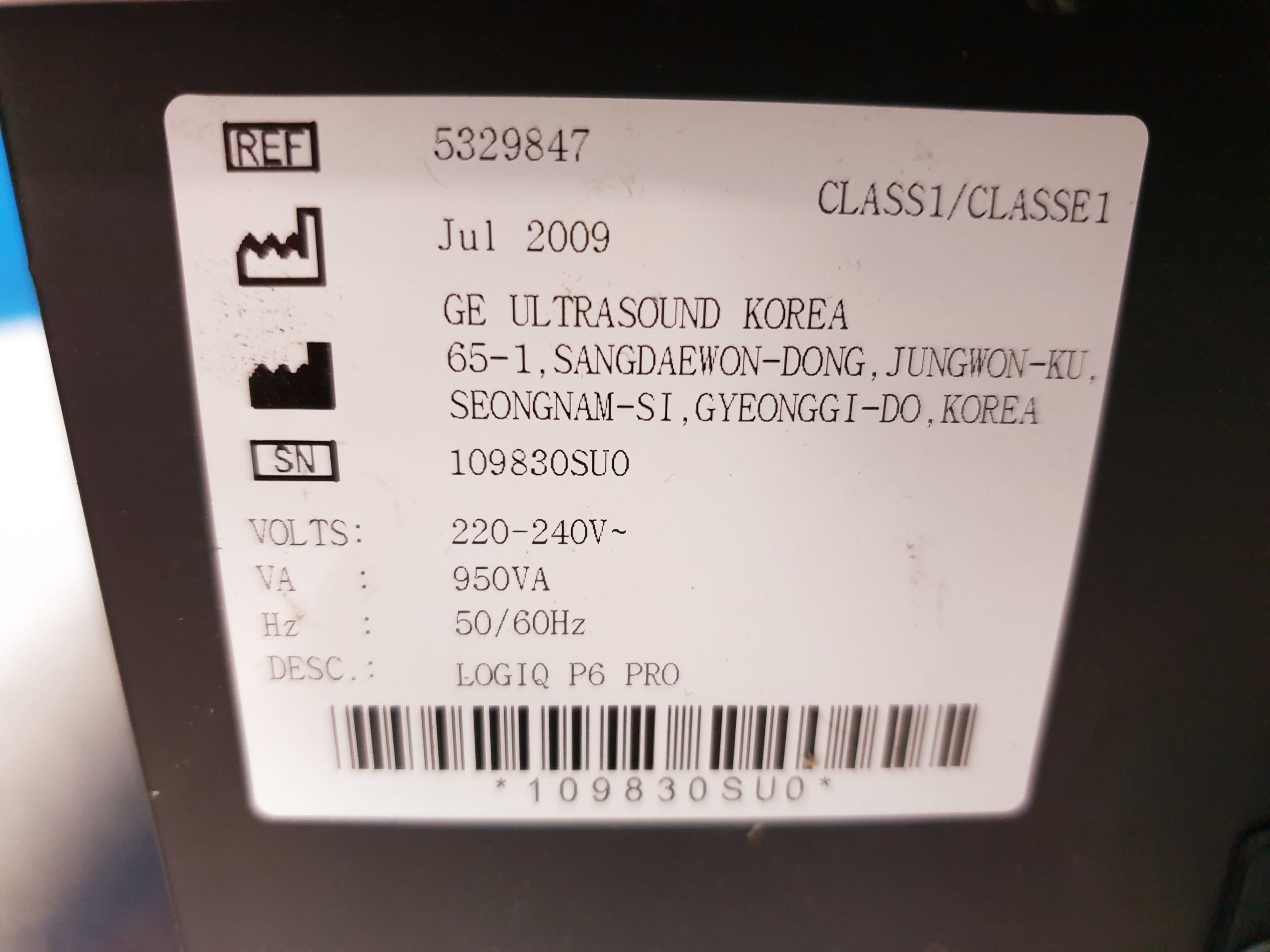 GE Logiq P6 Pro -4C + 11L + 3S + Printer thumbnail 15