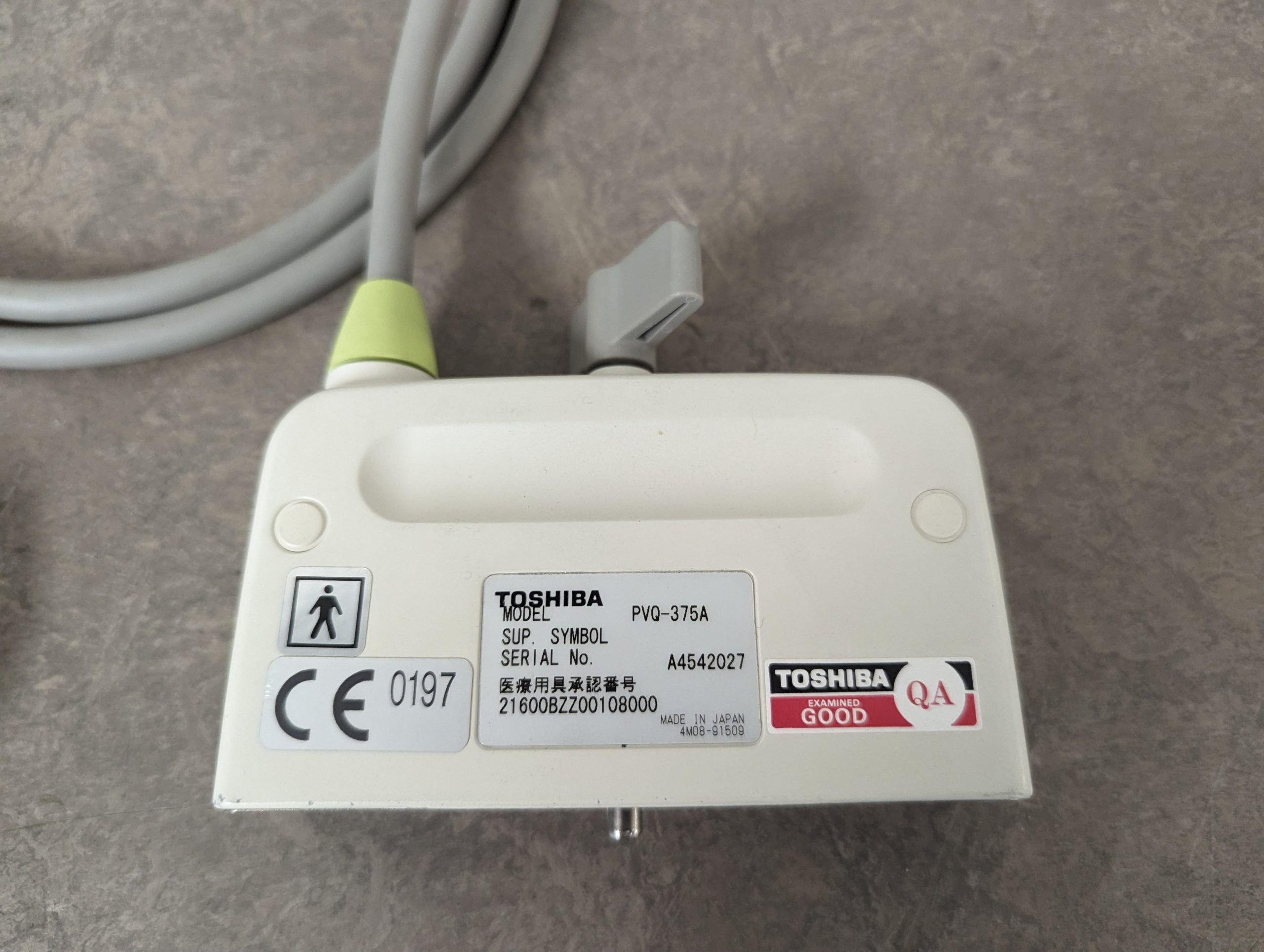Toshiba PVQ-375A Konvex – Convex Probe– thumbnail 7
