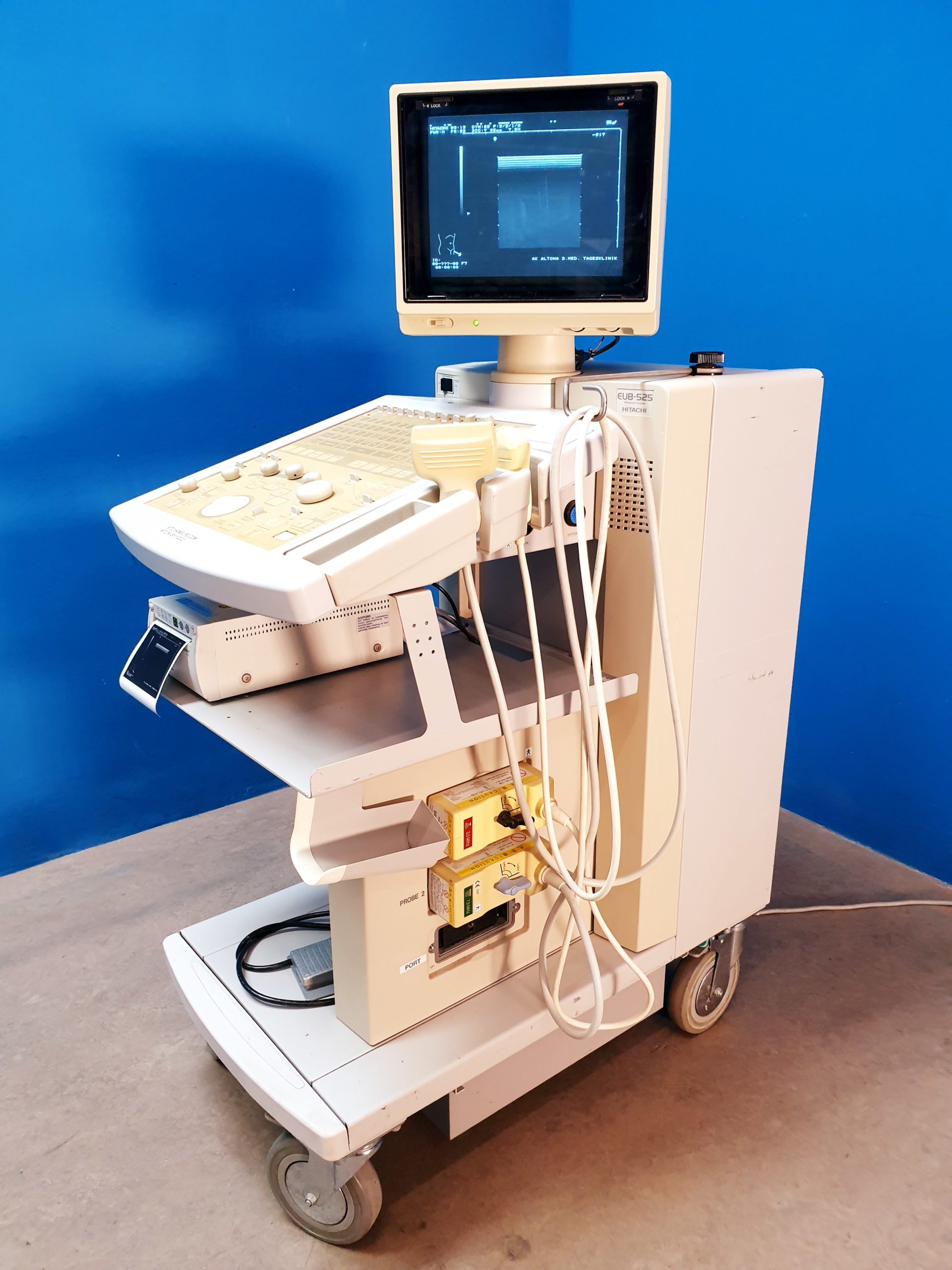 Hitachi EUB-525 Ultraschallgerät – mit Konvex und Linear thumbnail 12