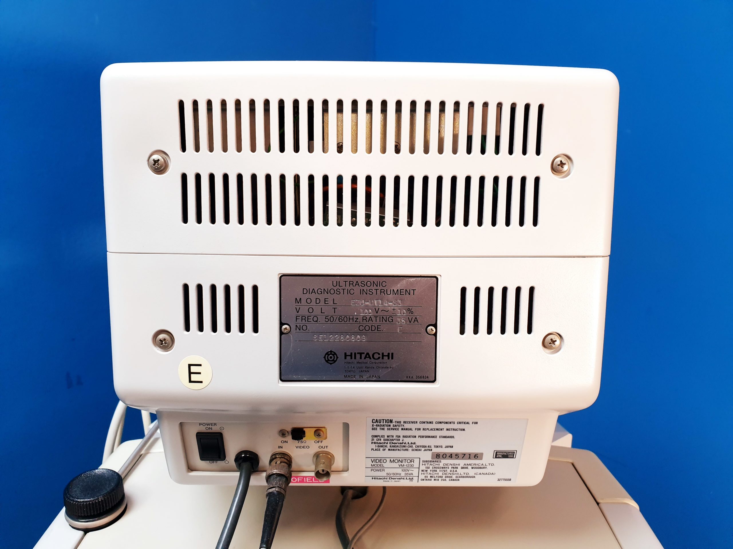Hitachi EUB-525 Ultraschallgerät – mit Konvex und Linear thumbnail 16