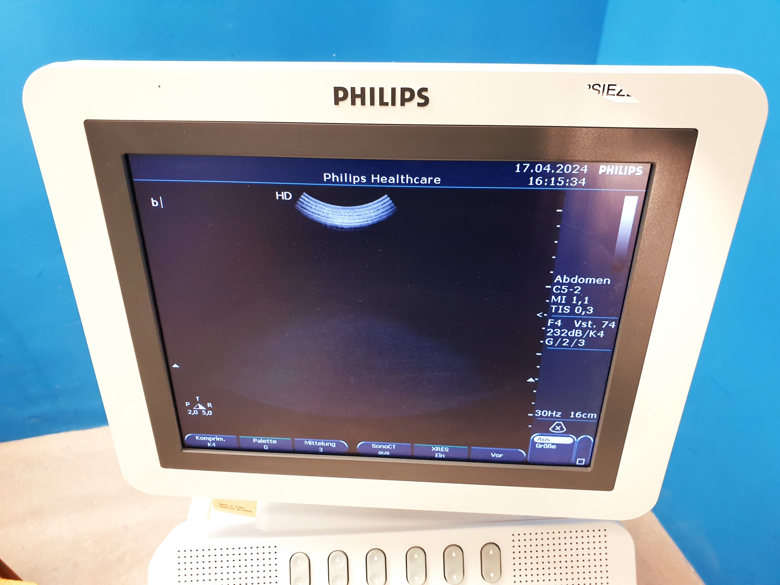 Philips C5-2 Convex Sonde Ultrasound Probe transducer thumbnail 2
