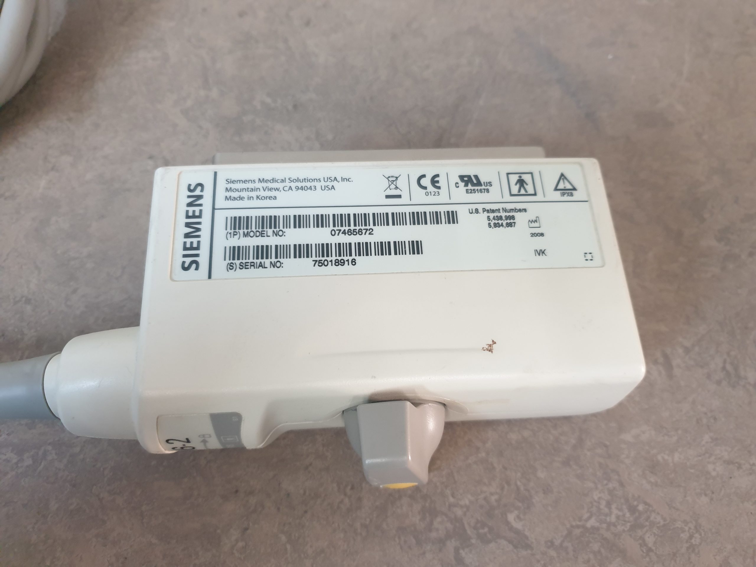 Siemens CH6-2 Monvex Sonde – Konvex thumbnail 7