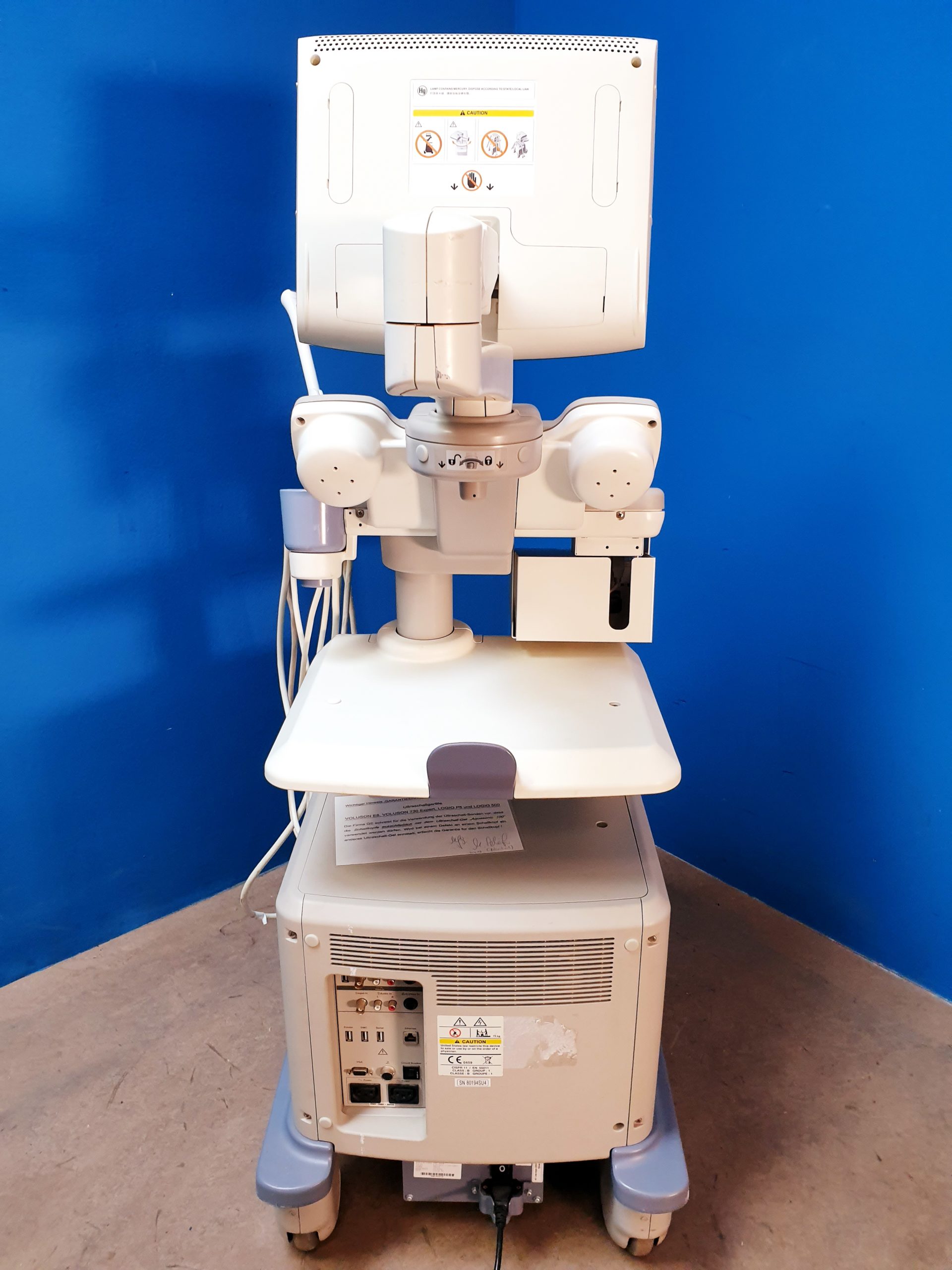 GE LOGIQ P5 + 4C + E8C + 11L Fardoppler – Doppler thumbnail 17
