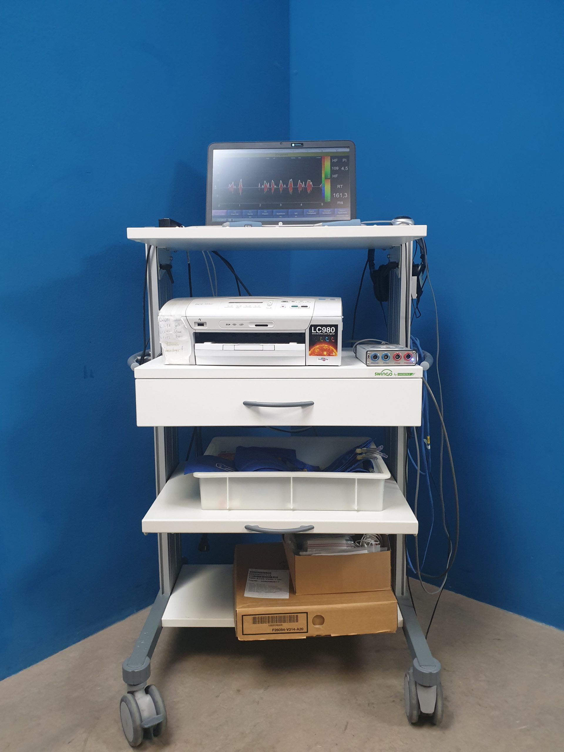 Skidmore Medical Vicorder V8.1.6708 5Mhz und 8Mhz Sonden Doppler, PVR, PPG, Drucke, PWV, PWA, ABI, OSC BP, Austrom, Reflux DOM 2020 — image 1 of 22