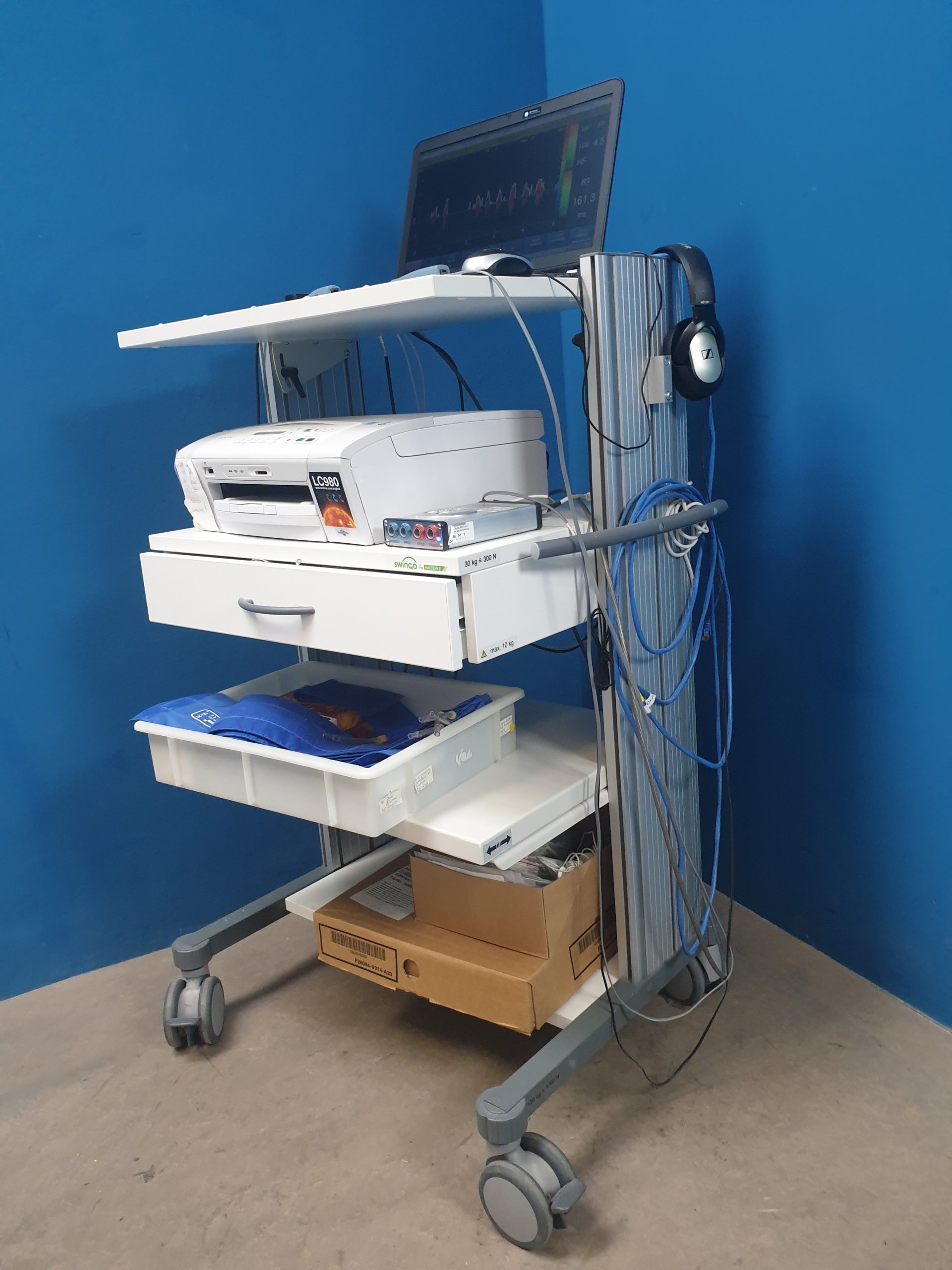 Skidmore Medical Vicorder V8.1.6708 5Mhz und 8Mhz Sonden Doppler, PVR, PPG, Drucke, PWV, PWA, ABI, OSC BP, Austrom, Reflux DOM 2020 thumbnail 5