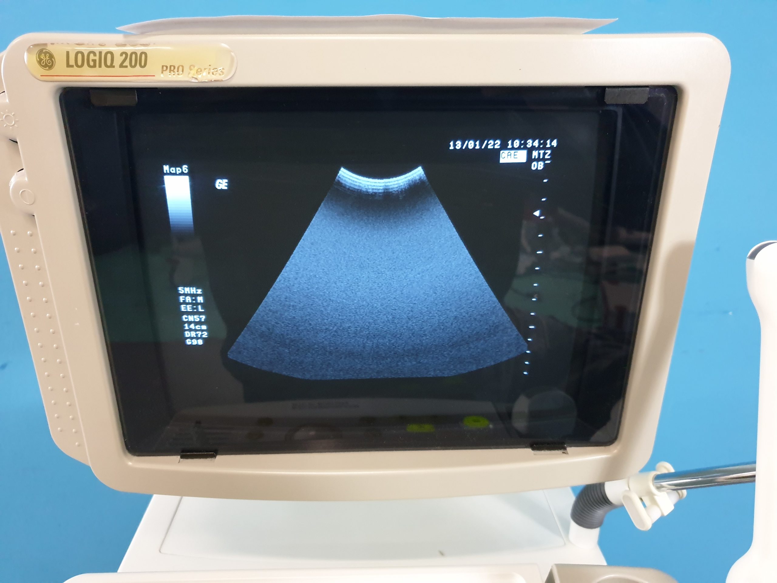Ultraschallgerät GE LOGIQ 200 Pro mit Konvex und Endovaginal thumbnail 3